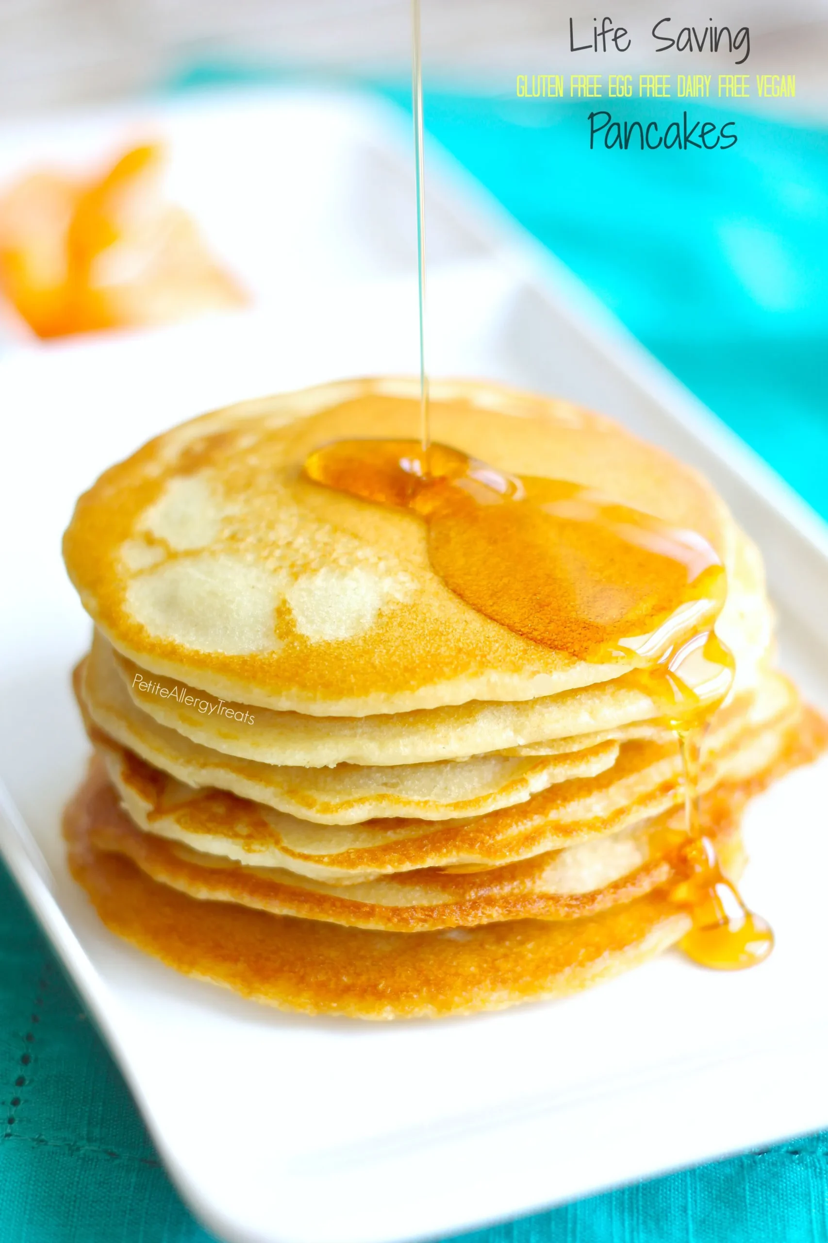Gluten Free Egg Free Vegan Pancakes
