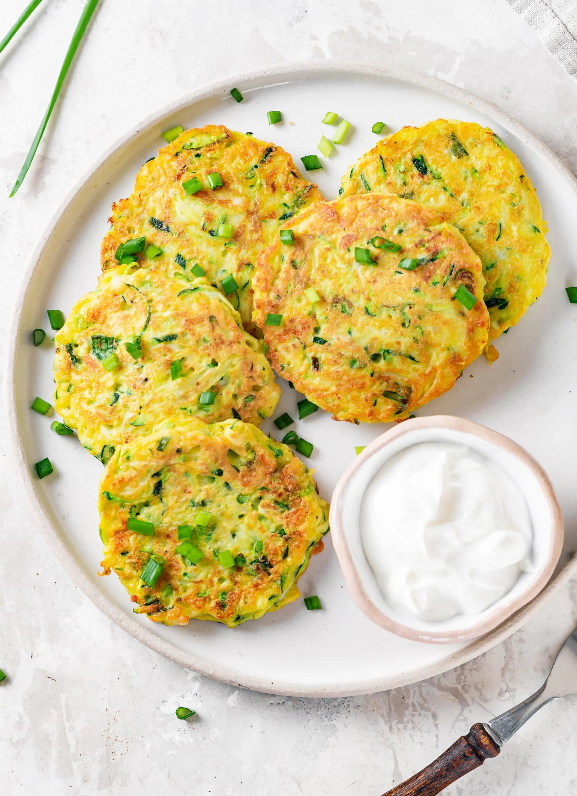 Gluten Free Hobak Buchimgae Zucchini Fritters