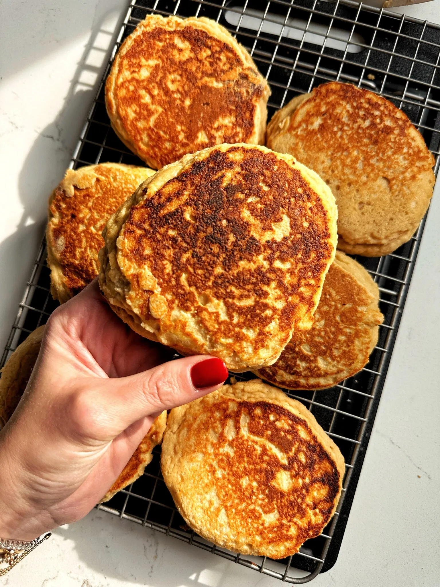 Gluten Free Lemon Ricotta Cheese Pancakes