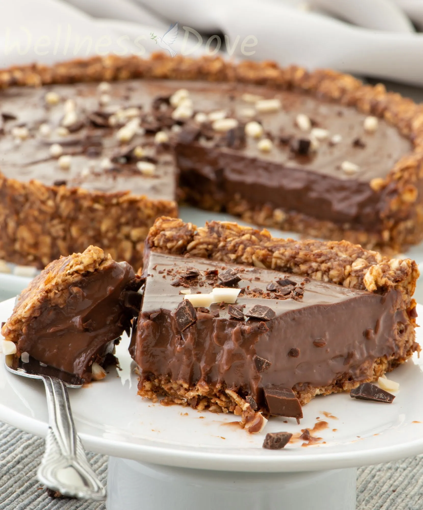 Gluten Free No Bake Chocolate Pudding Pie