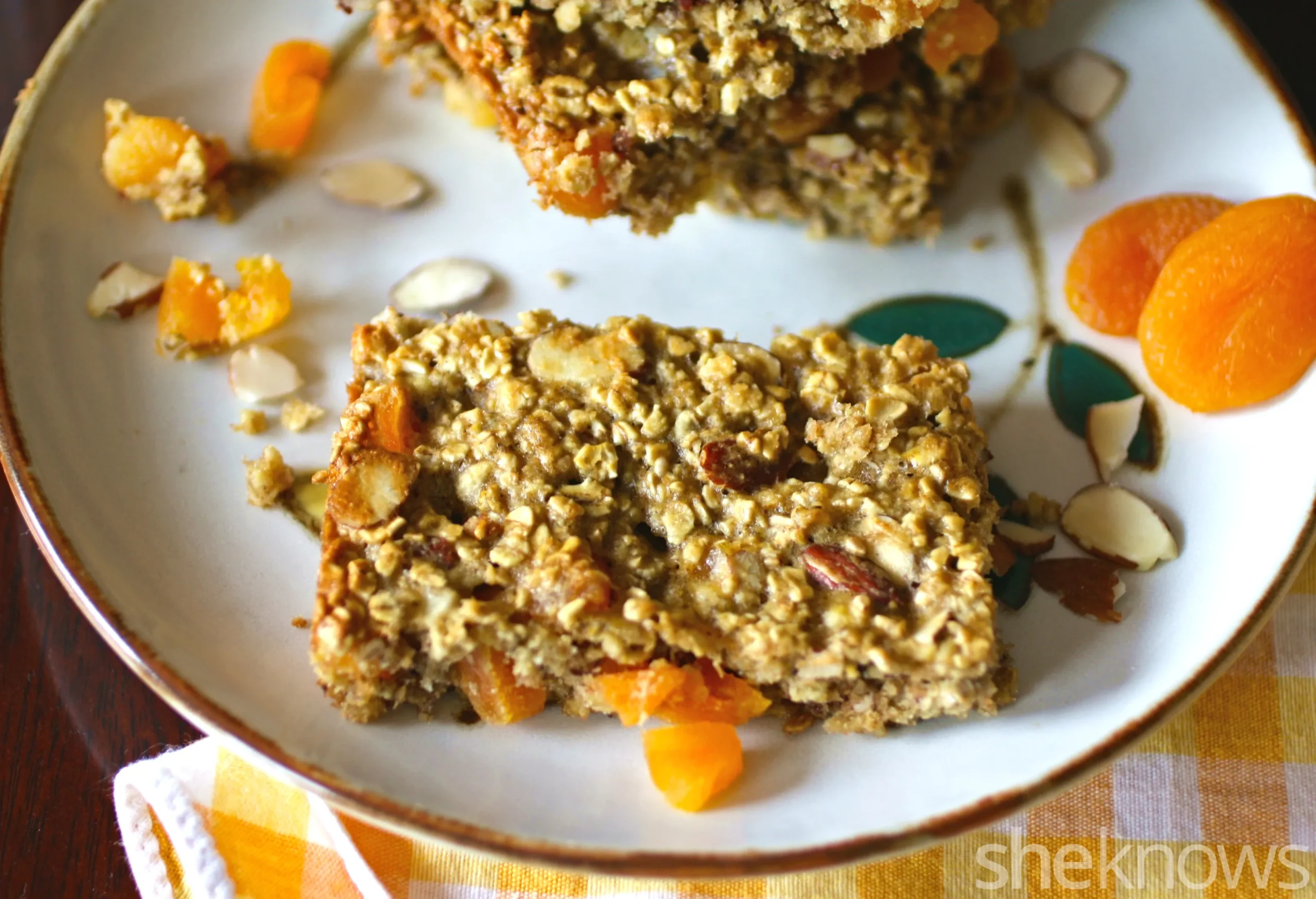 Gluten Free Oatmeal Breakfast Bars