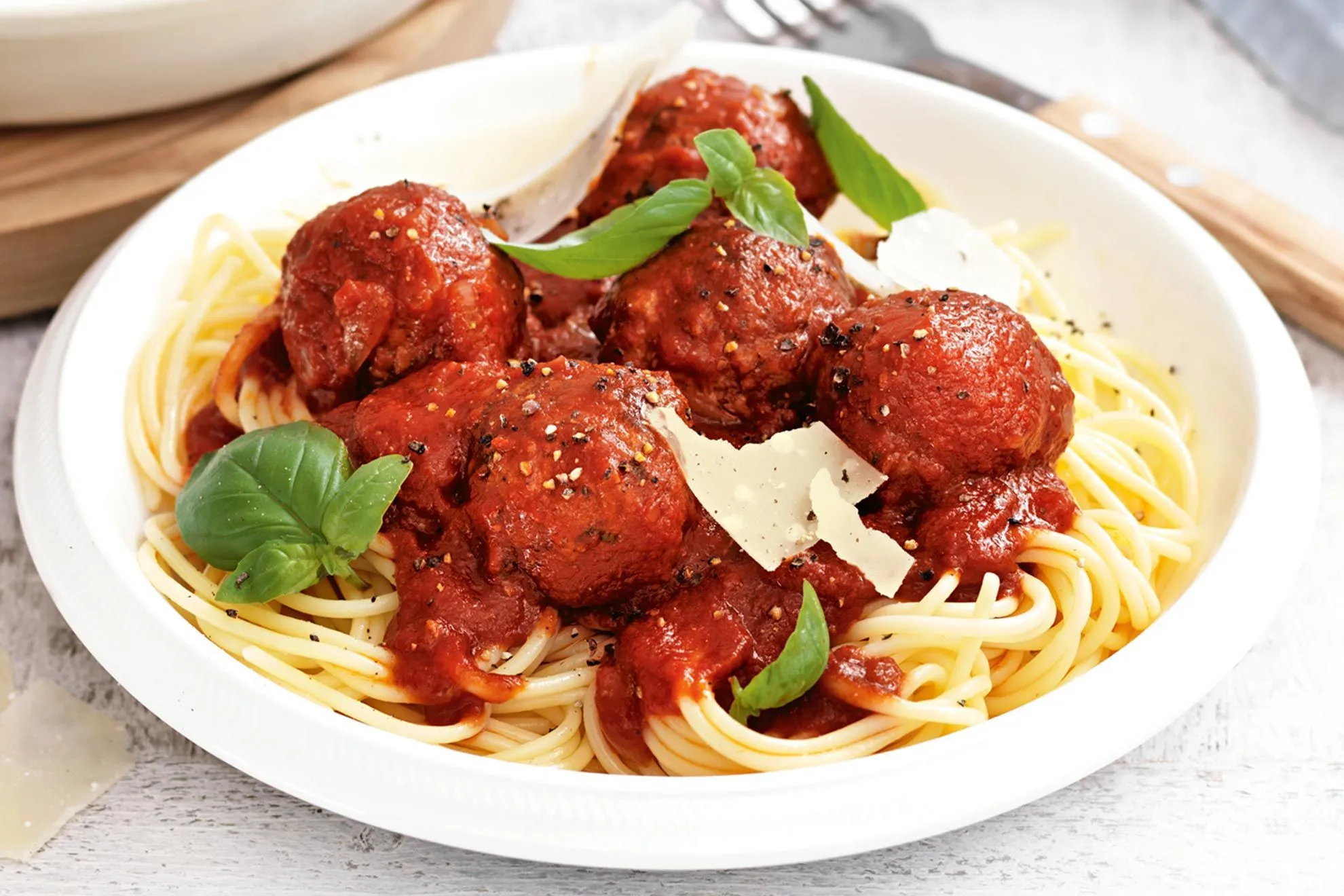 Gluten Free Pasta with Meatballs and Sausage