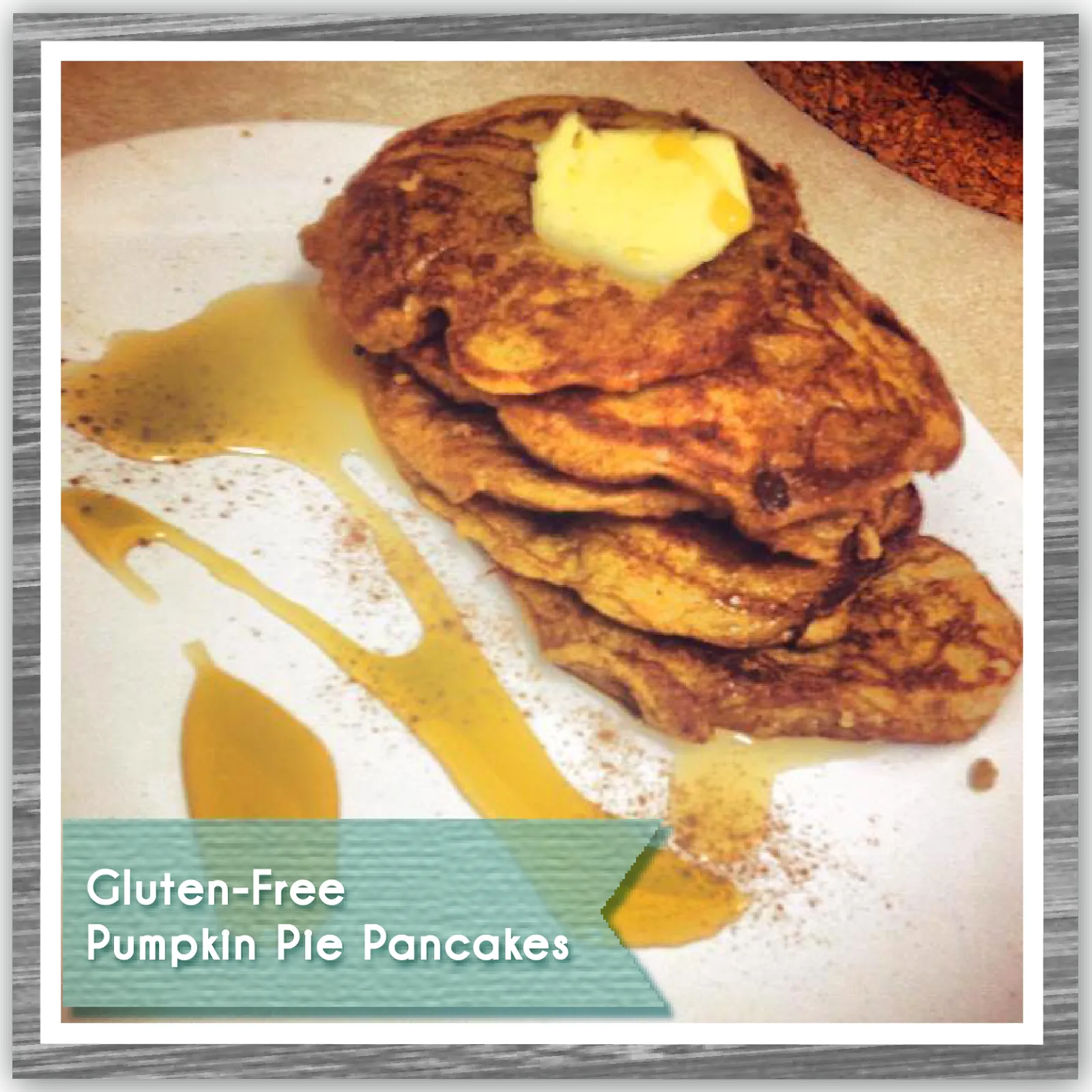 Gluten Free Pumpkin Pie Pancakes