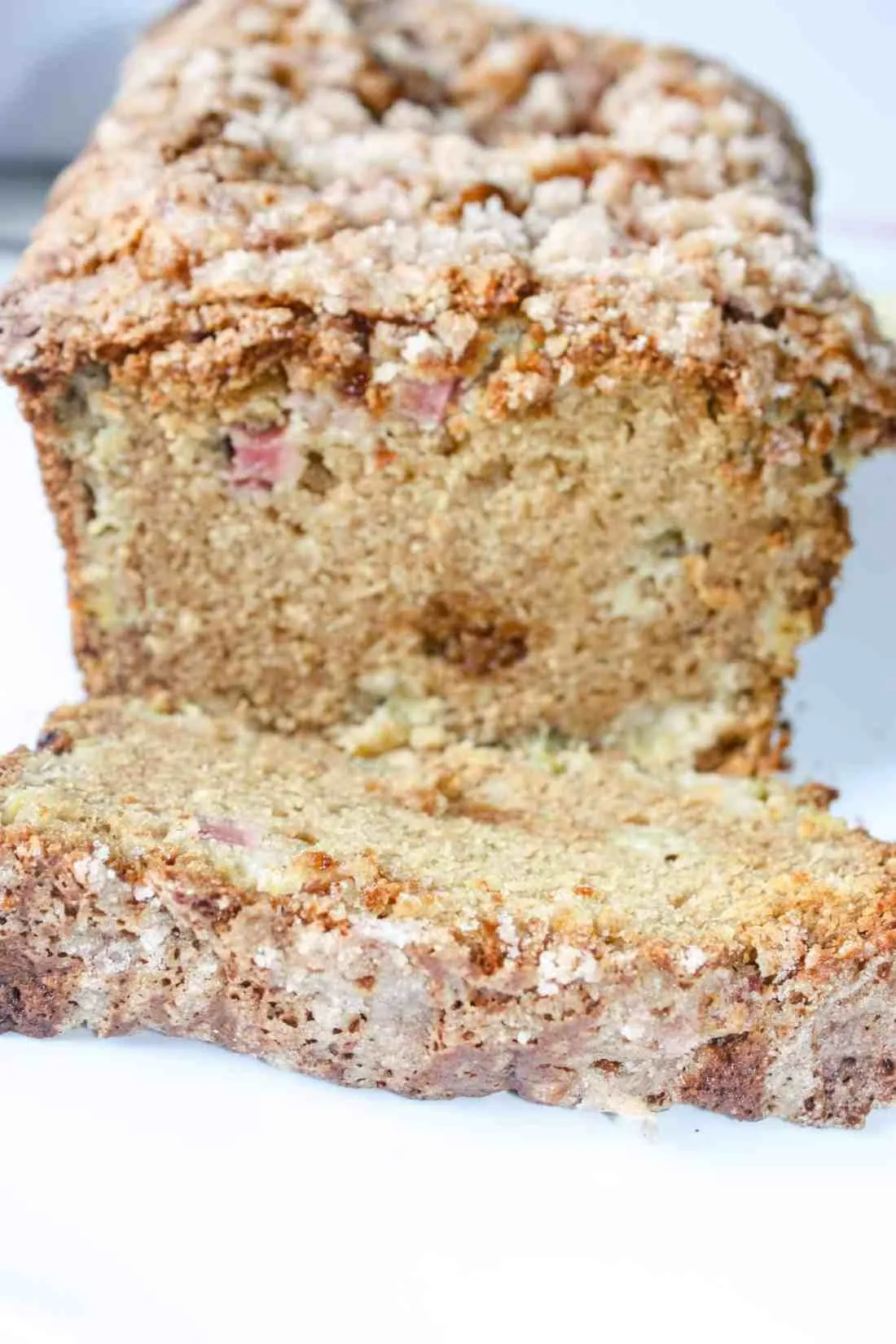 Gluten Free Rhubarb Coffee Cake (Rhabarber Streuselkuchen)