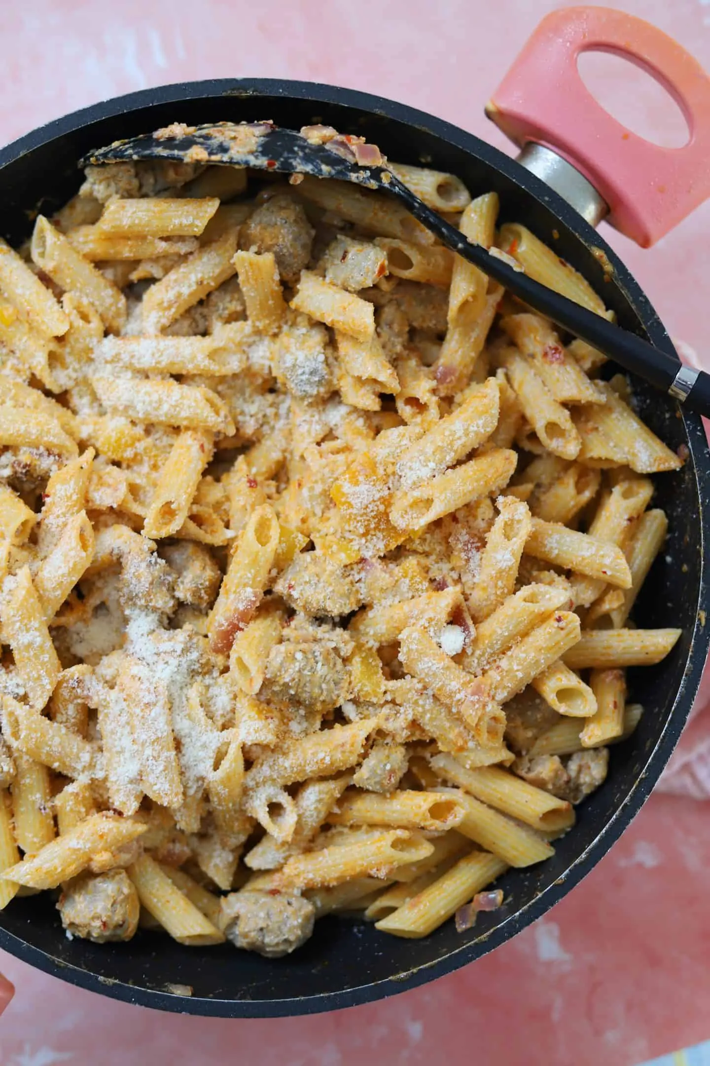 Gluten Free Sausage Vegetable Pasta