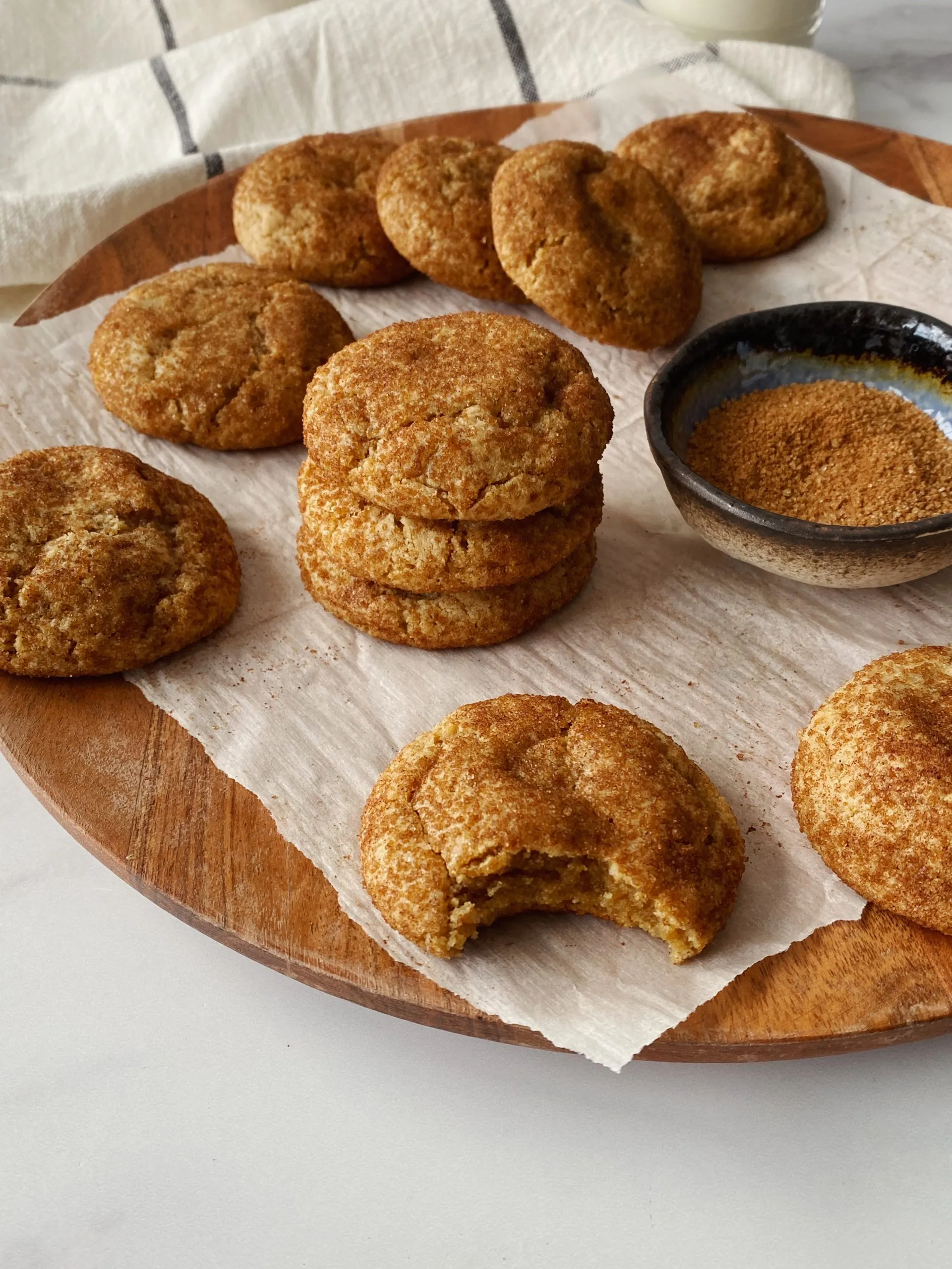 Gluten Free Snickerdoodle Cookies