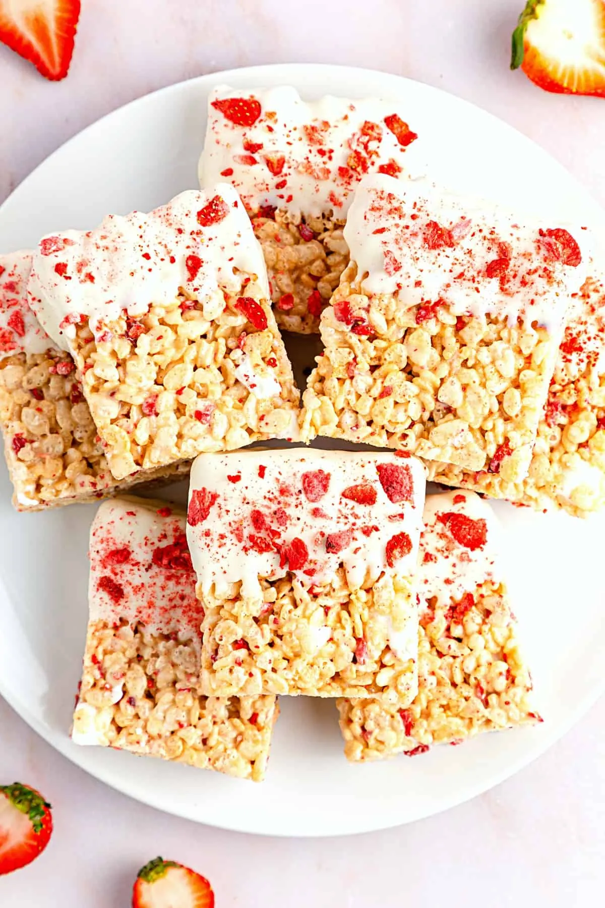 Gluten Free Strawberry Rice Krispie Treats