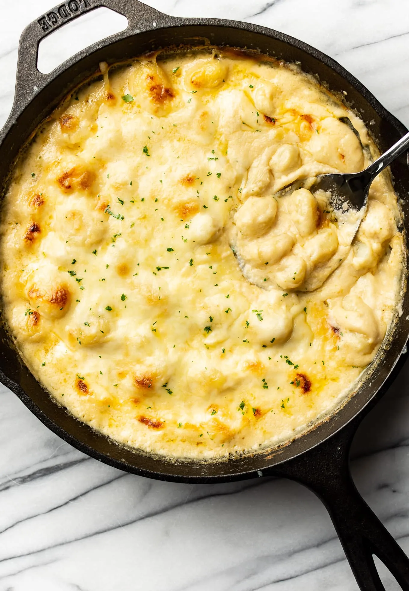 Gnocchi Pepper Jack Broccoli Mac and Cheese