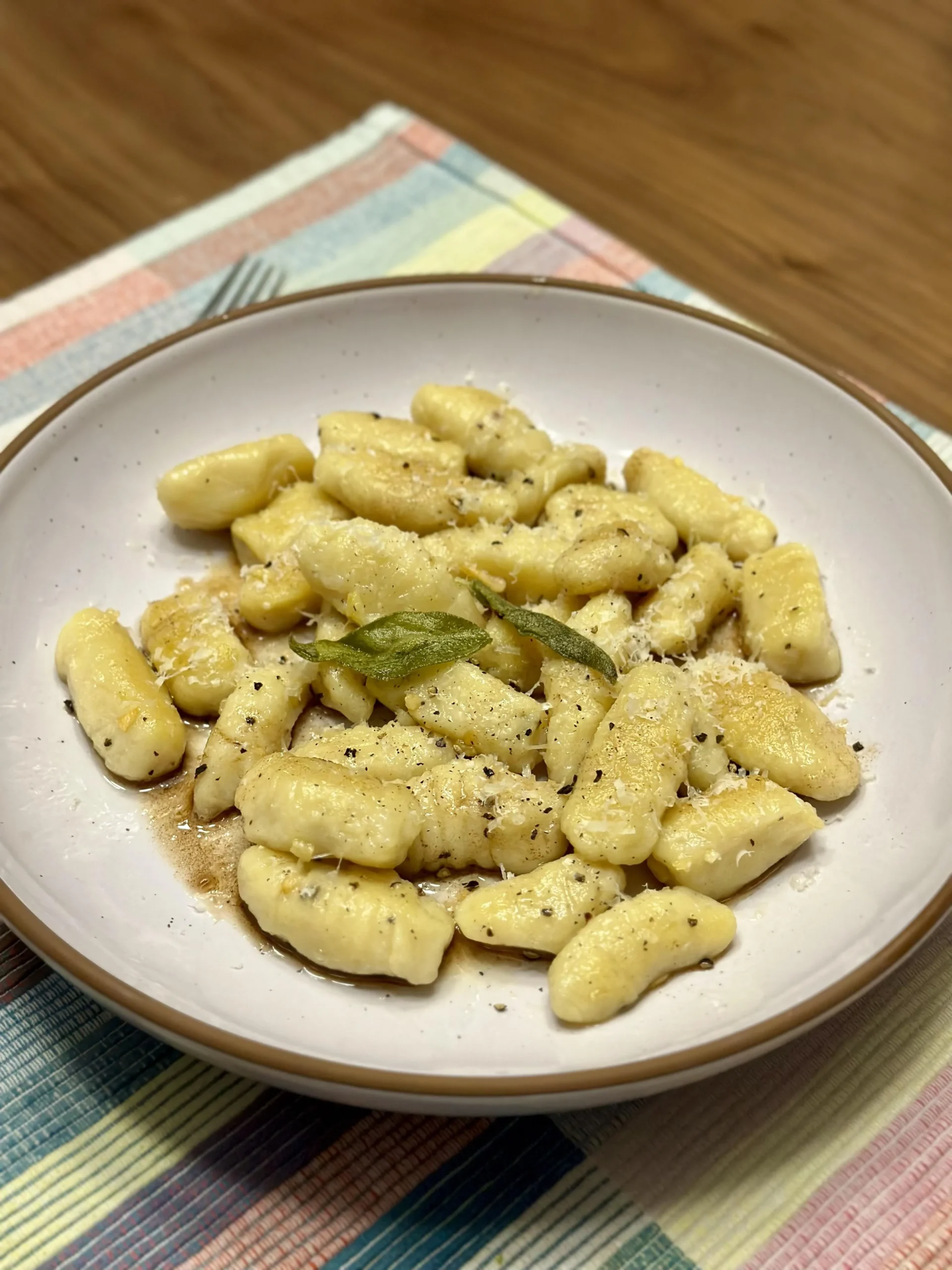 Gnocchi with Brown Sauce