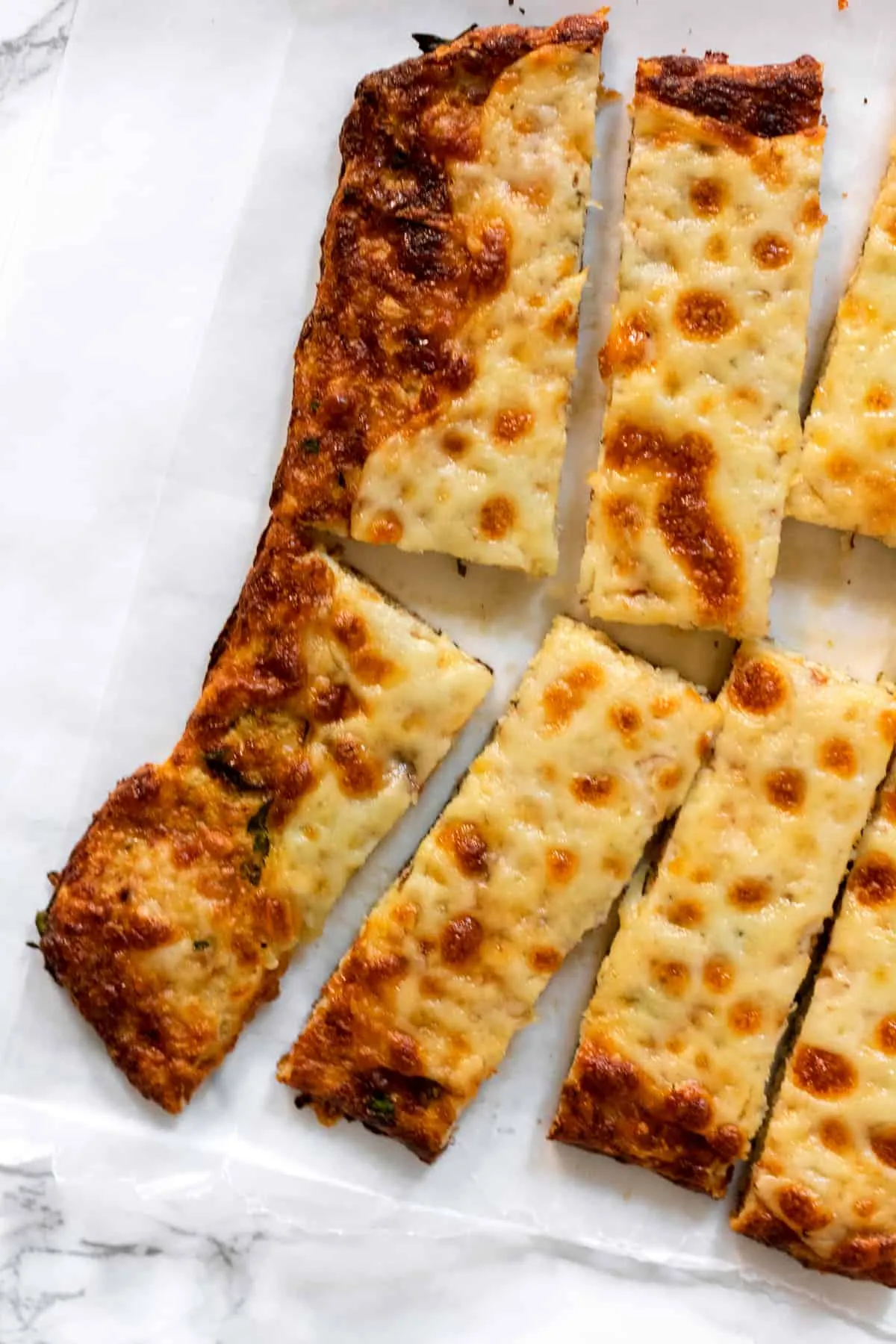 Grain Free Low Carb Cheesy Bread Sticks