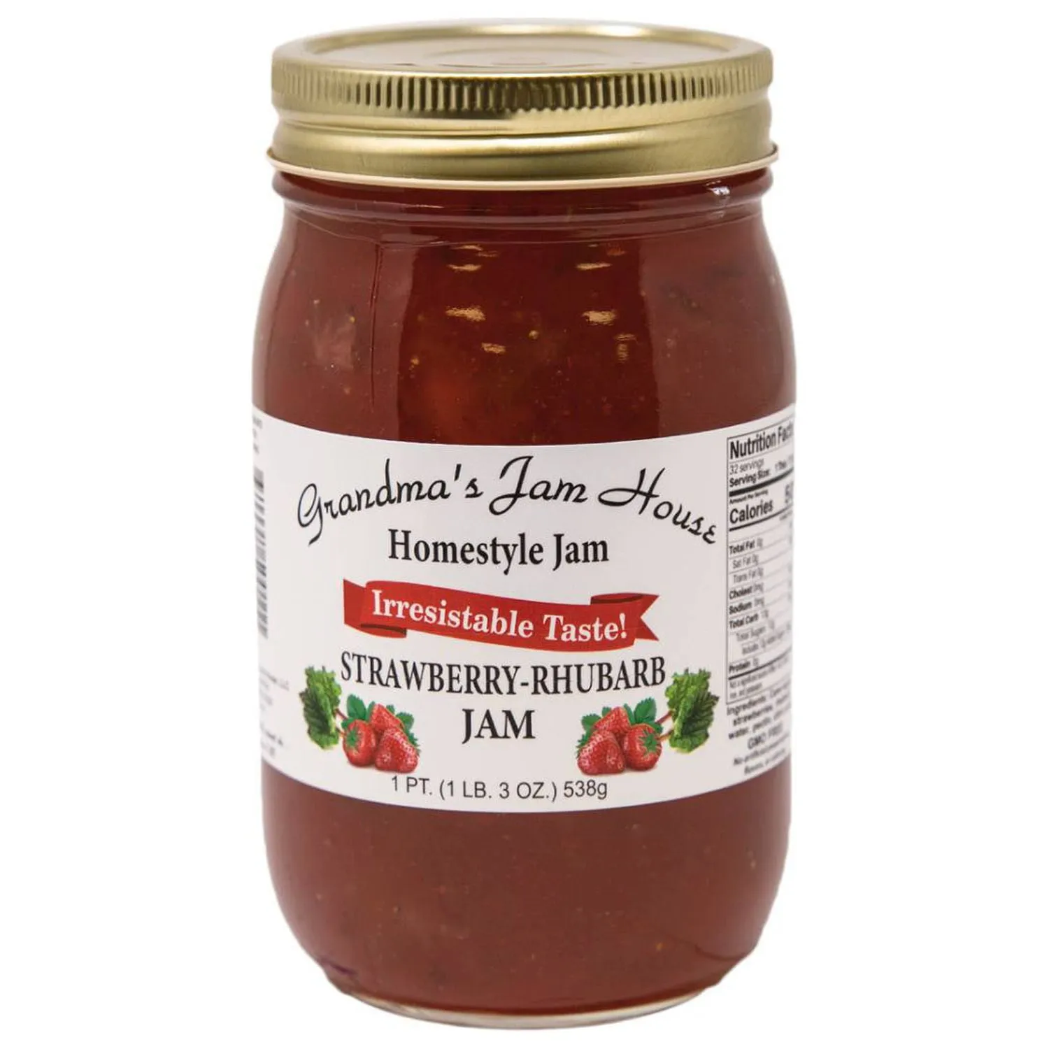Grandma Soffia's Strawberry Rhubarb Jam