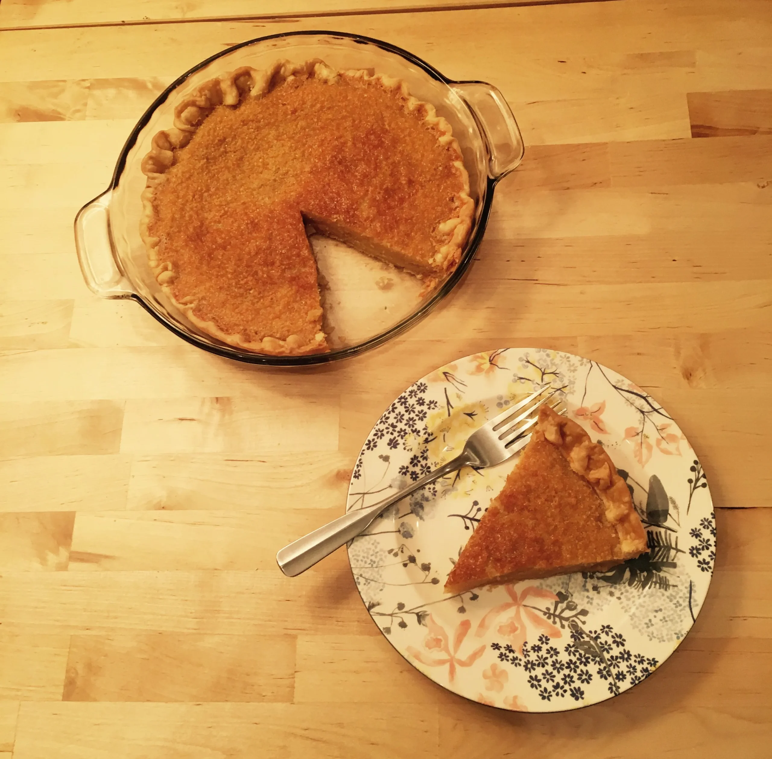 Granny Daugherty's Cornmeal Pie
