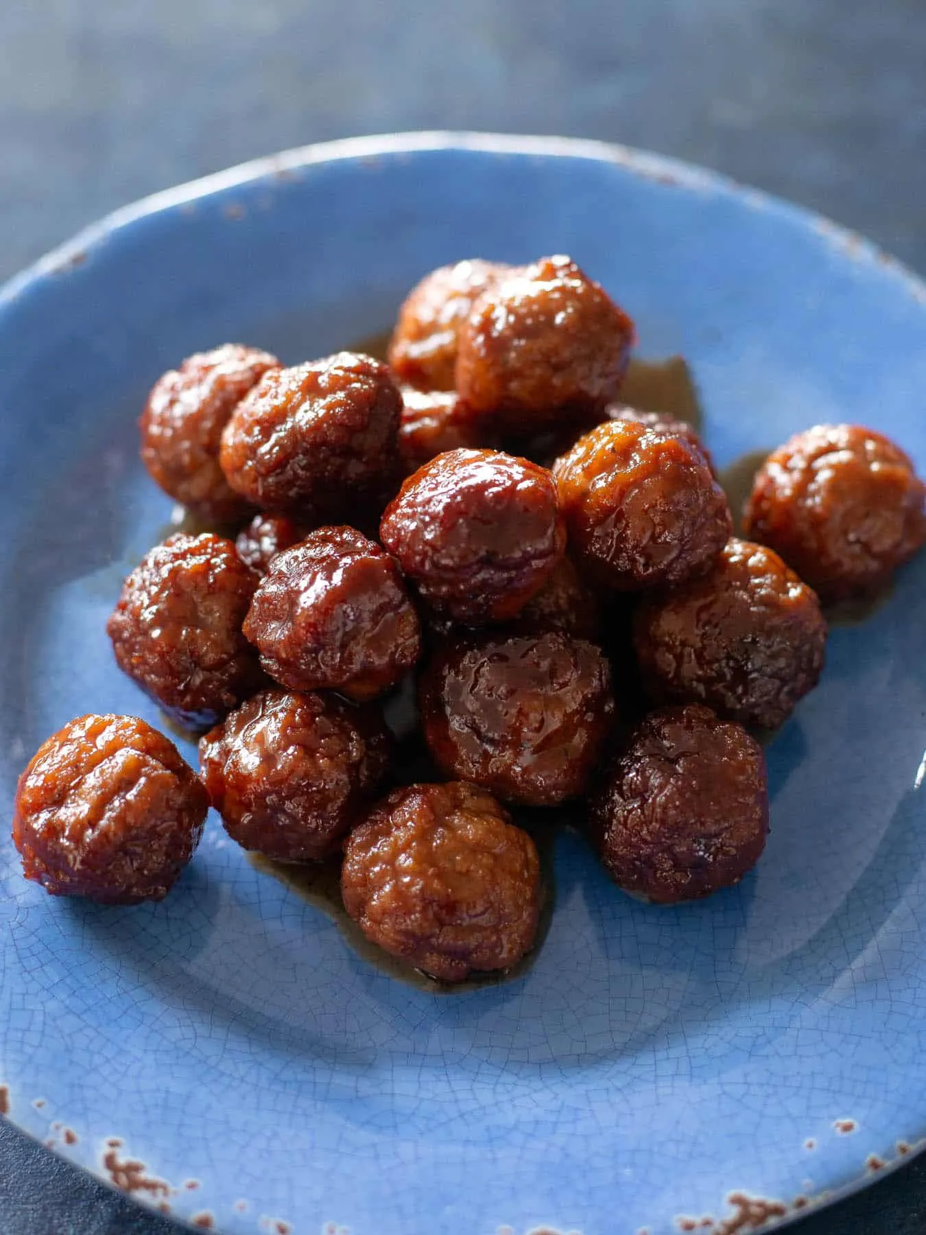 Grape Jelly and BBQ Meatballs