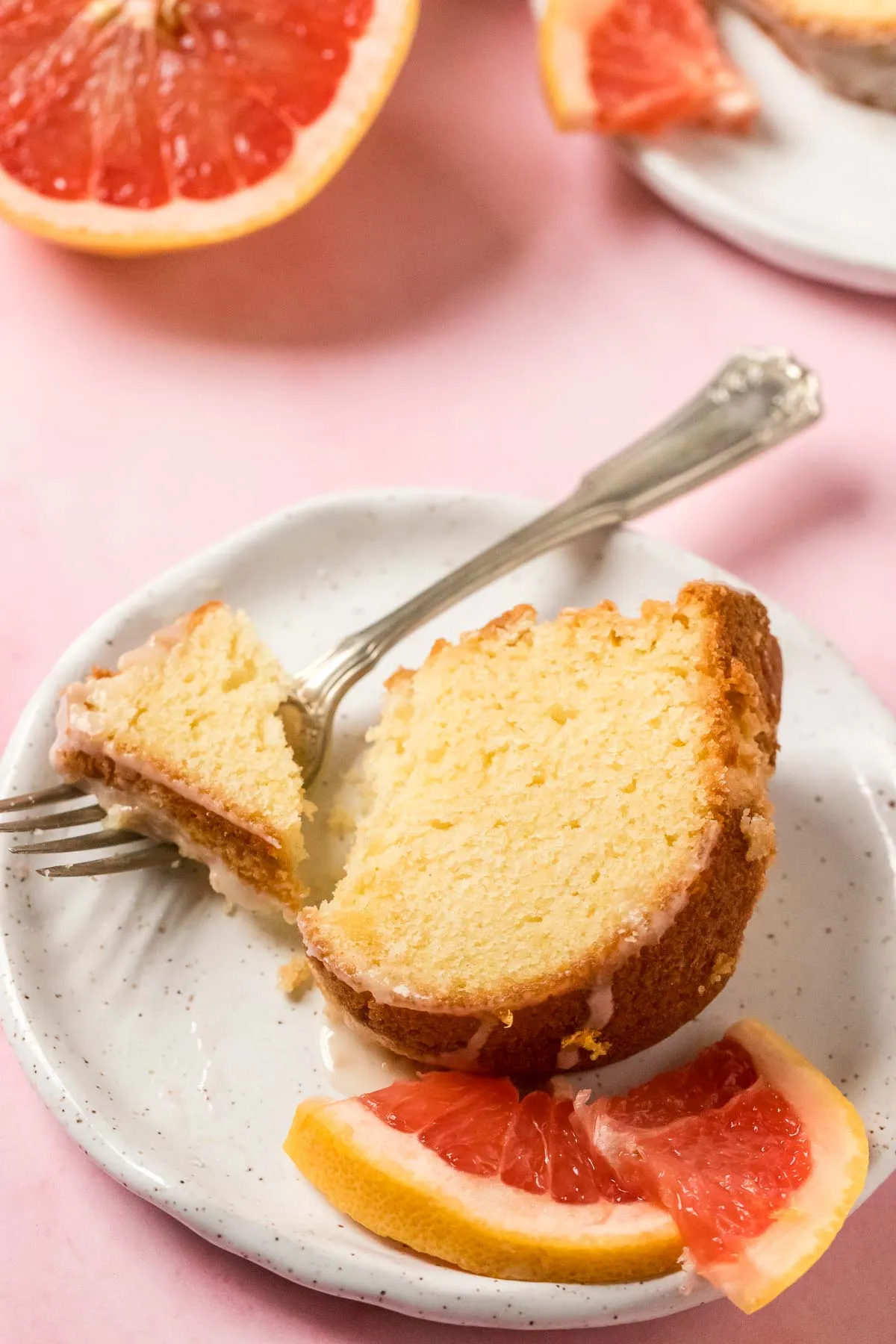 Grapefruit Sugar Pound Cake