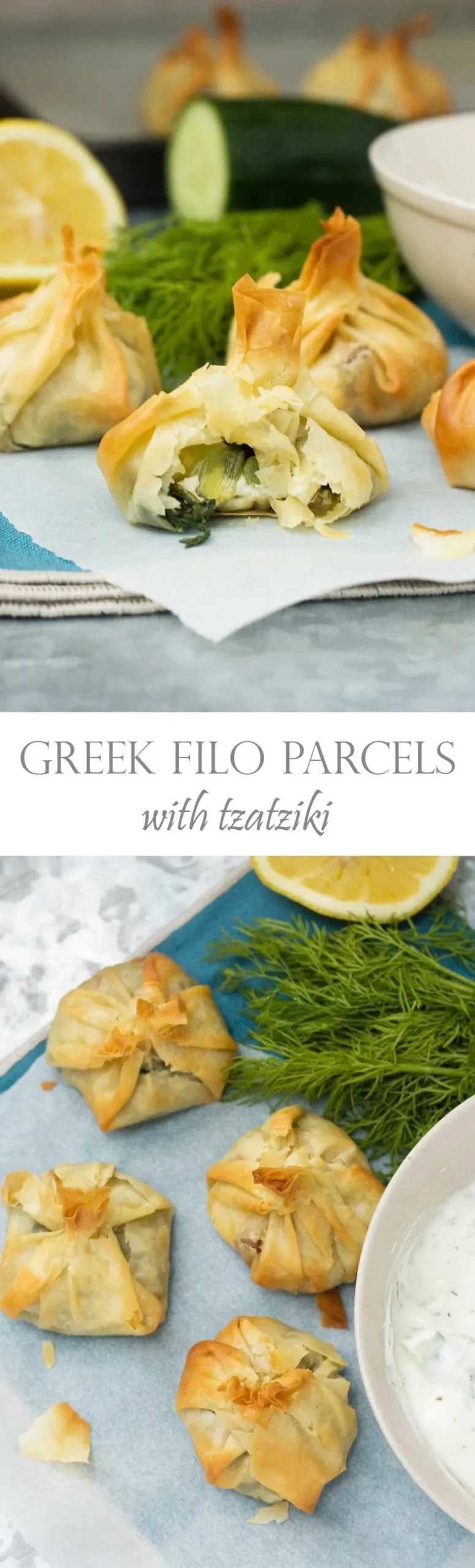 Greek Feta Phyllo Bites (Cheese Saragli)