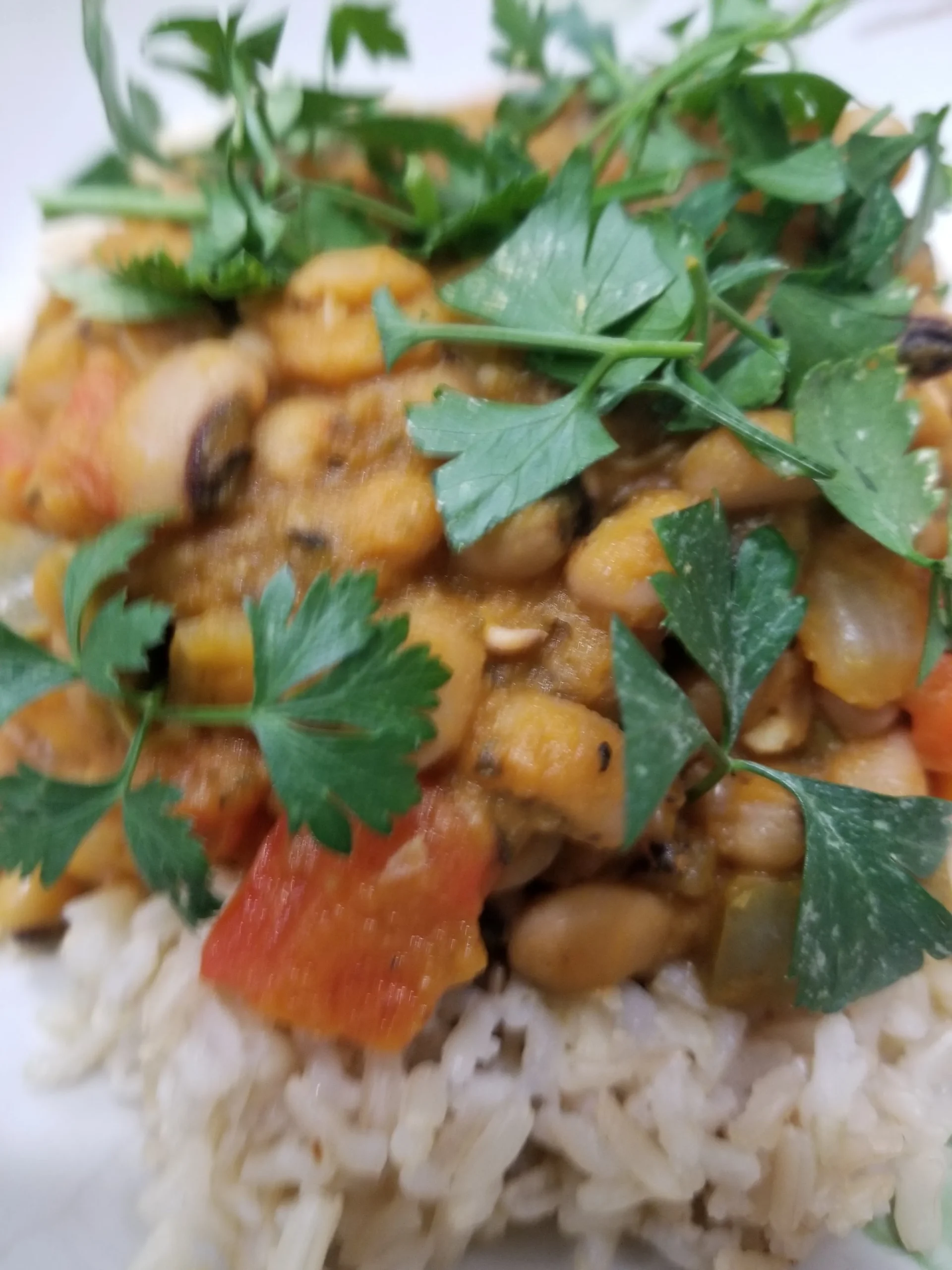 Greek Style Black Eyed Peas