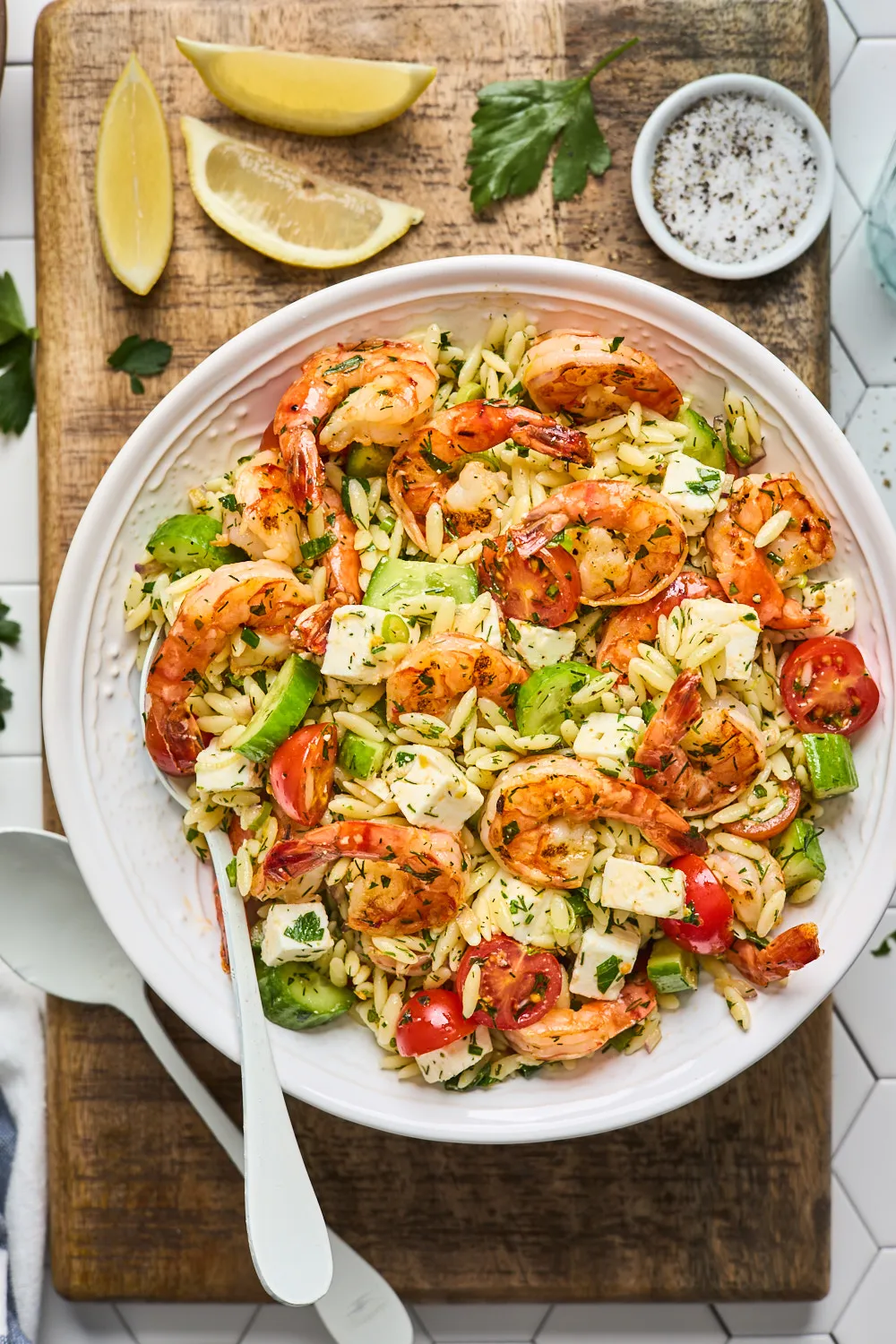Greek Style Grilled Shrimp