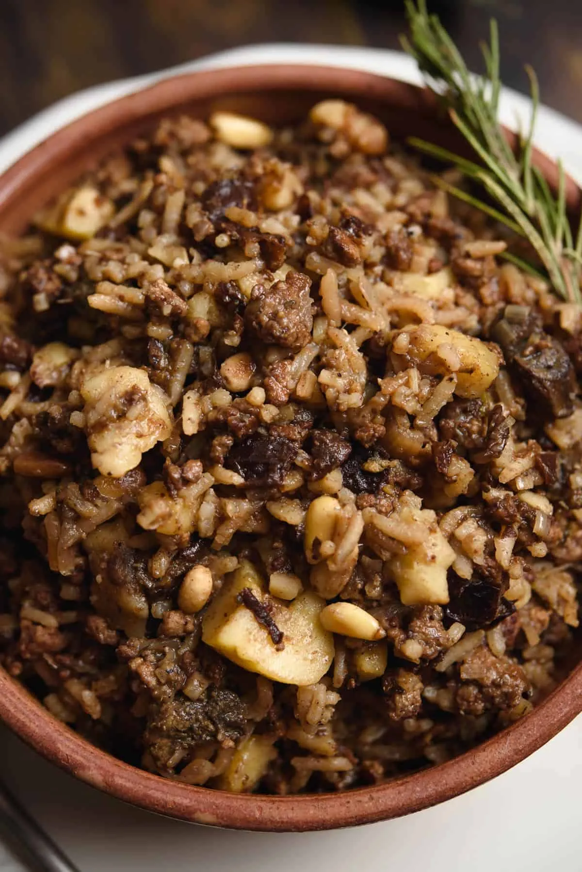 Greek Style Holiday Stuffing Dressing