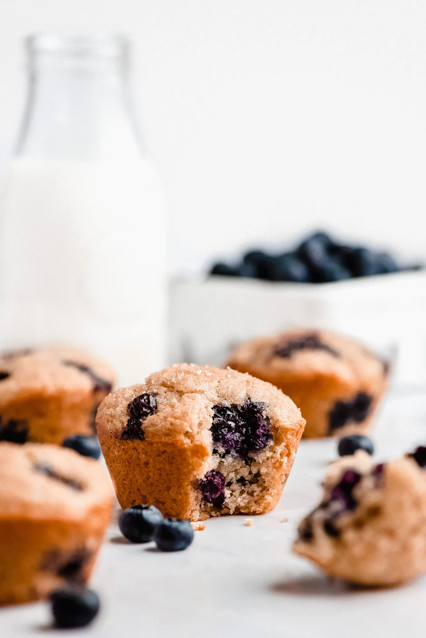 Greek Yogurt Berry Muffins