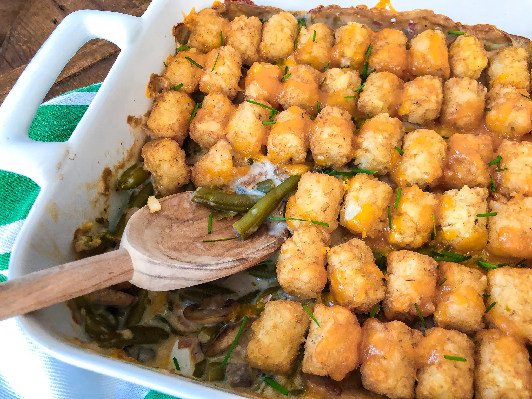 Green Bean Tater Tot Casserole