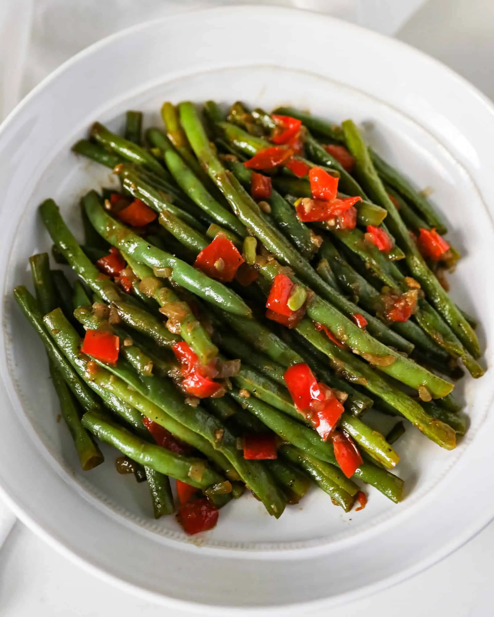 Green Beans with Artichokes and Capers
