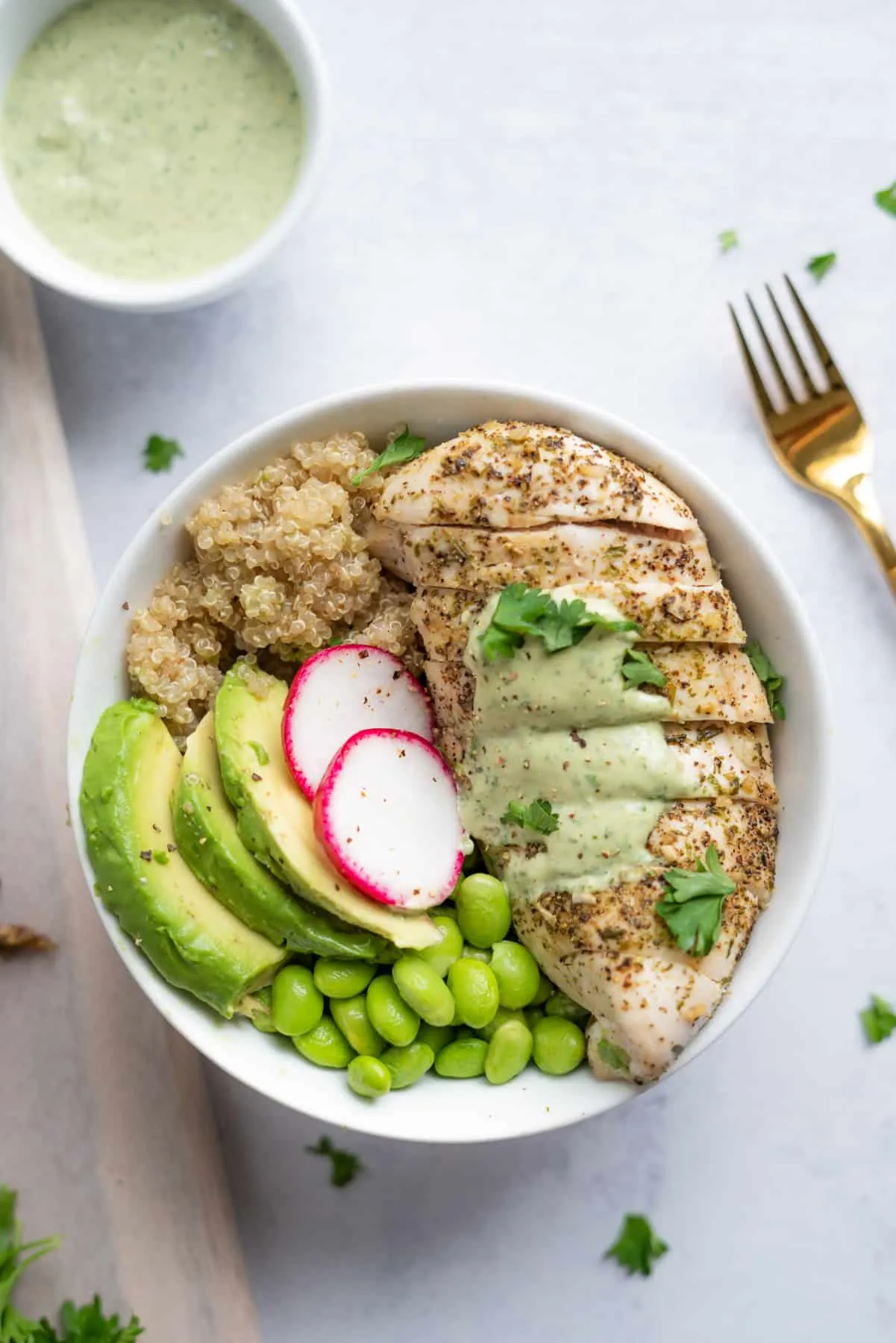 Green Goddess Glow Bowls Healthy Chicken Bowls