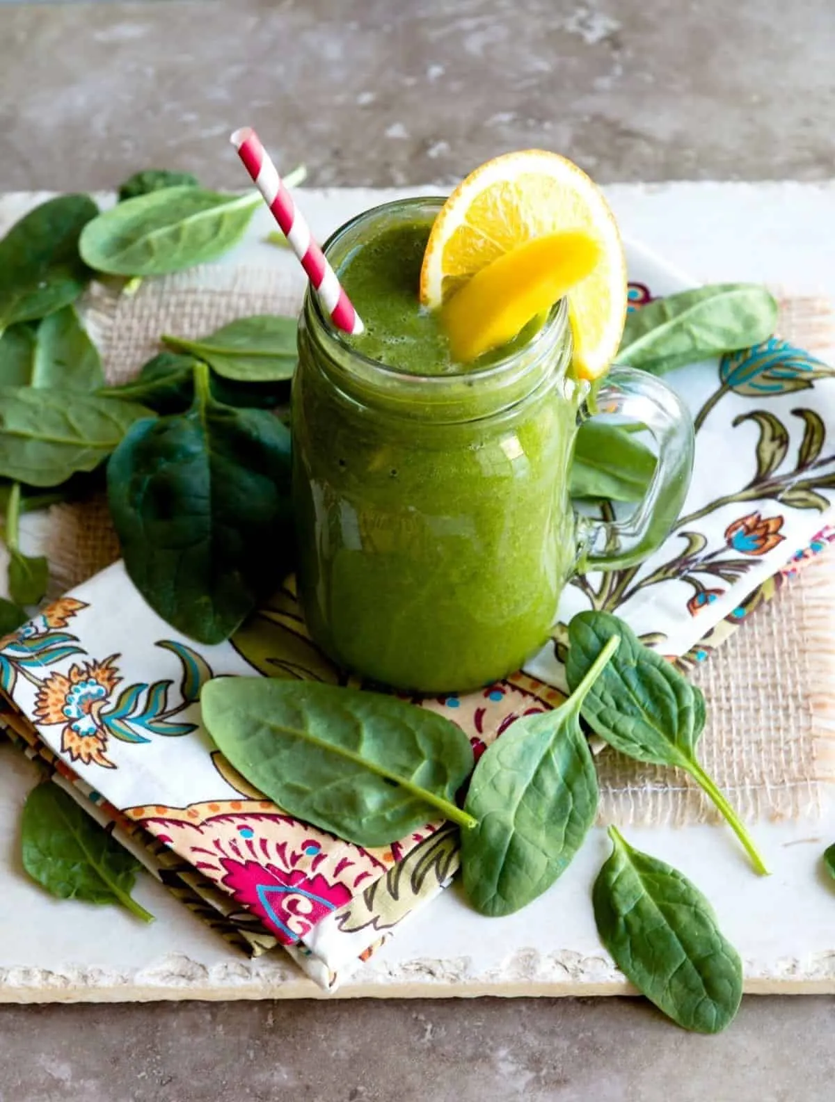 Green Mango Orange Smoothie