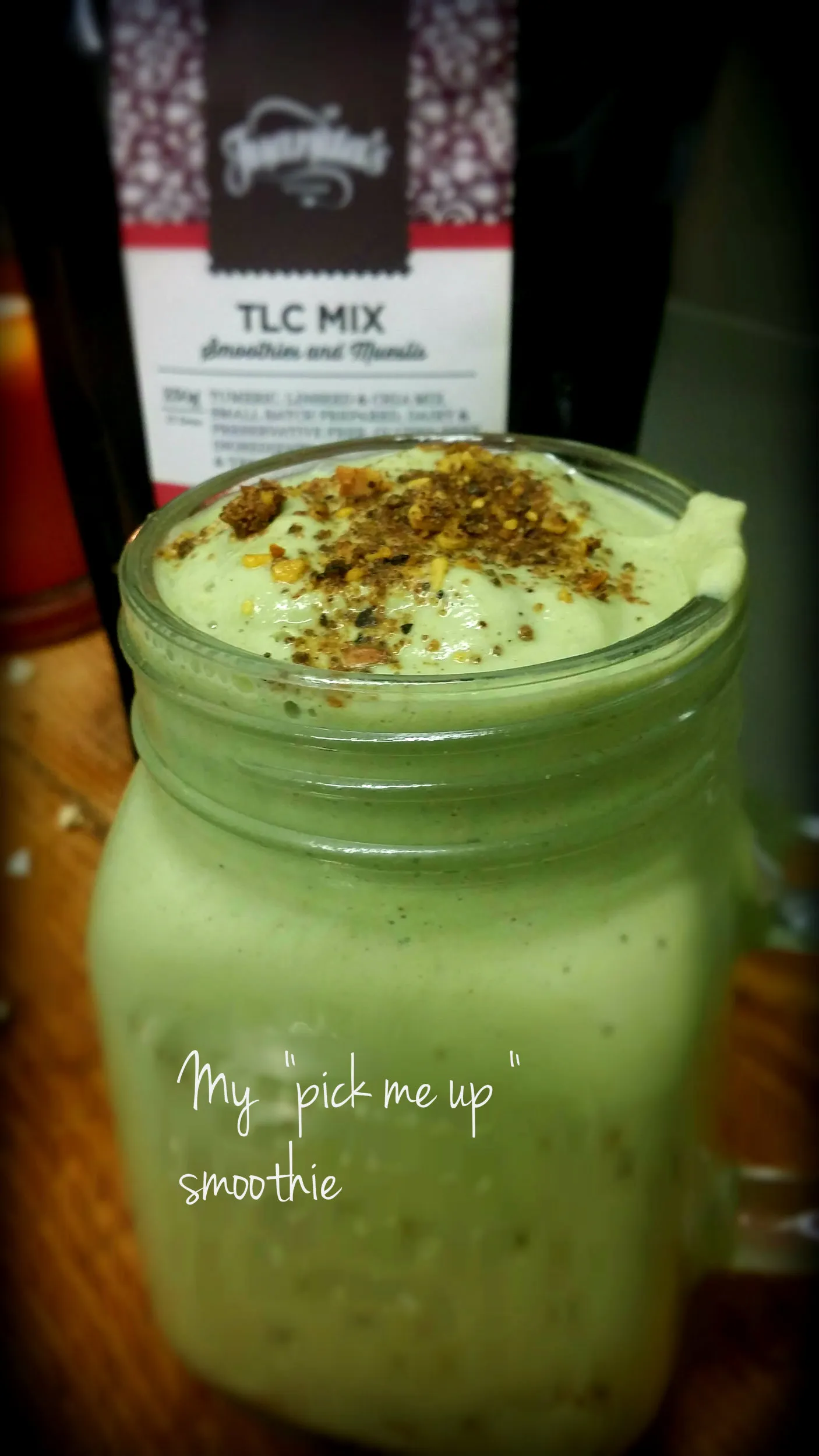 Green Pick Me Up Smoothie