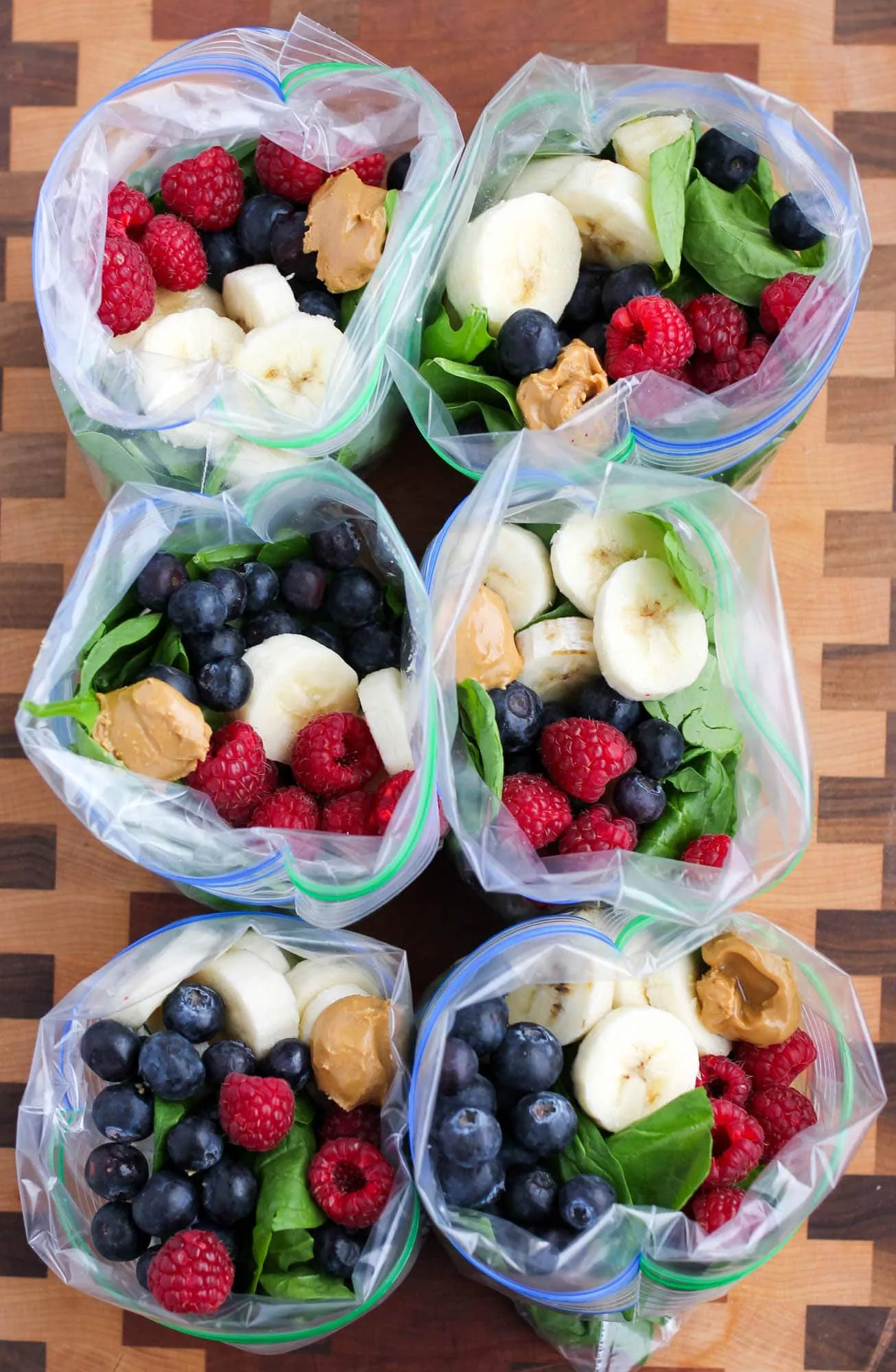 Green Smoothie Freezer Packets