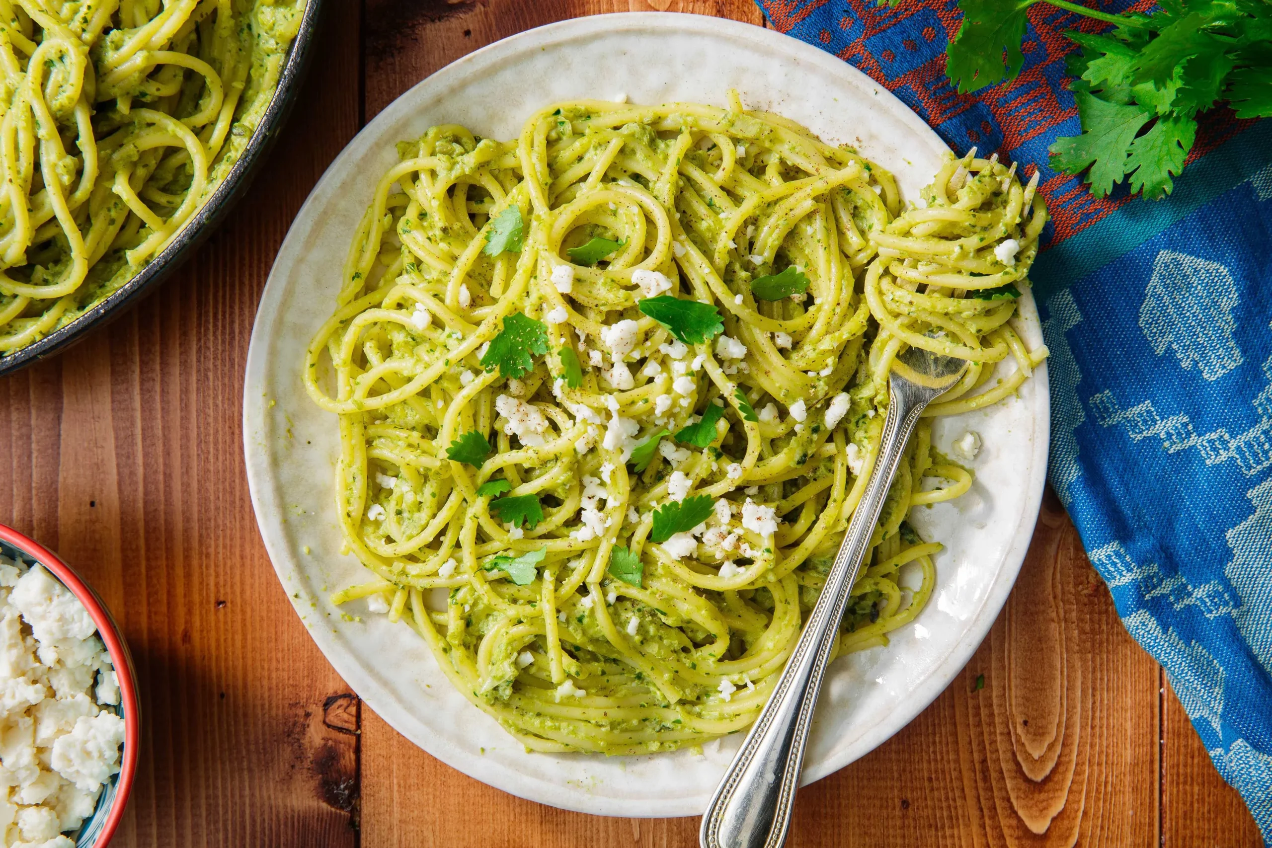 Green Spaghetti Espagueti Verde