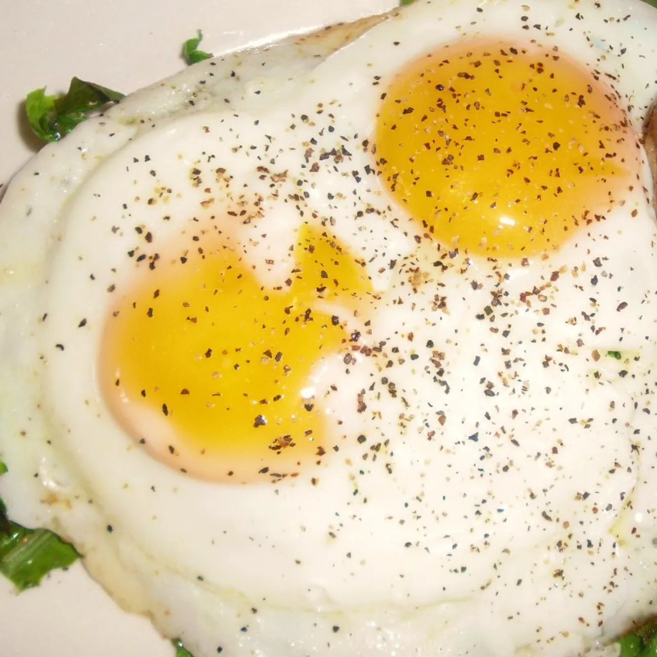 Griddle Fried Eggs