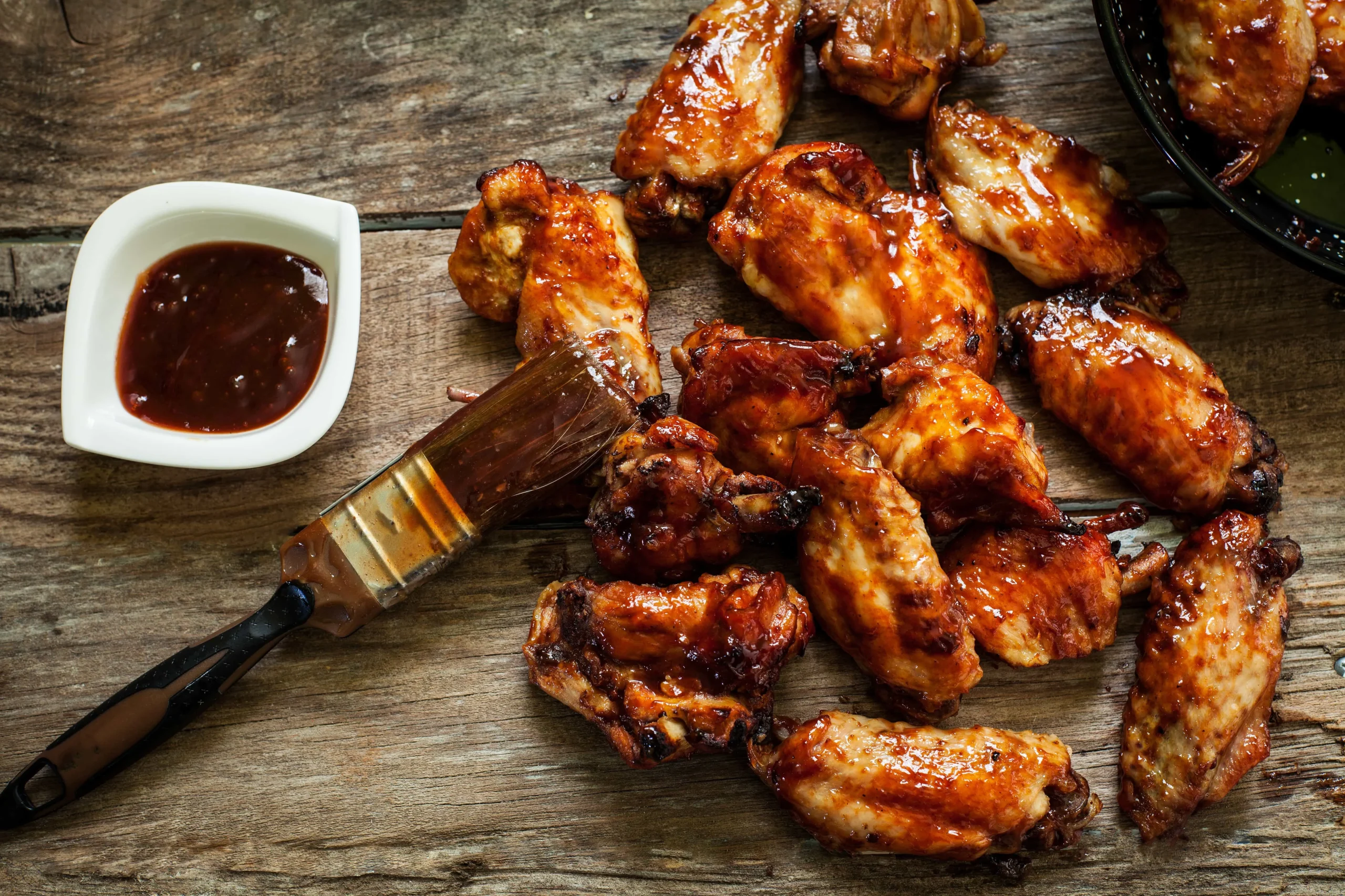 Grilled BBQ Chicken Wings