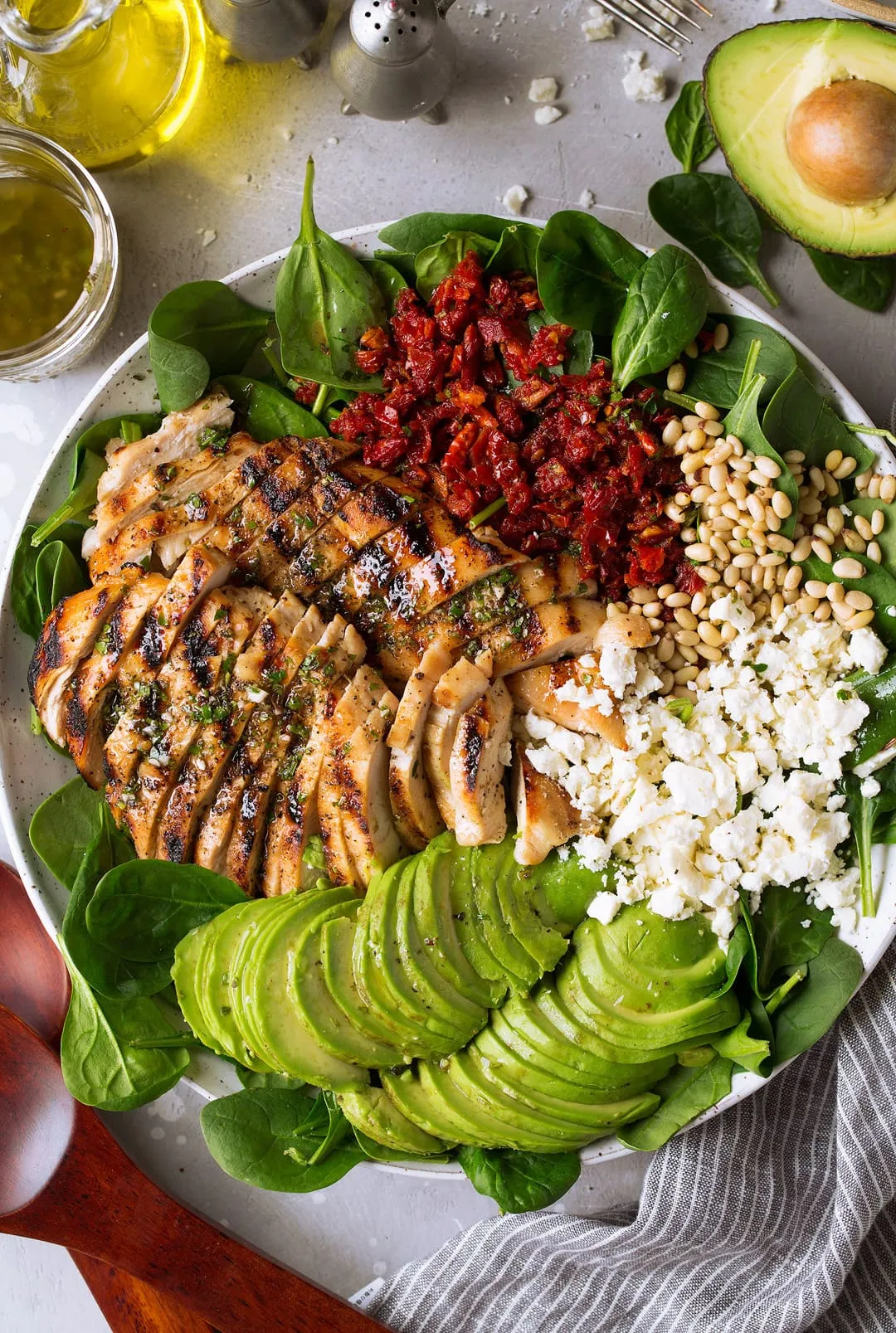 Grilled Chicken and Tomato Salad