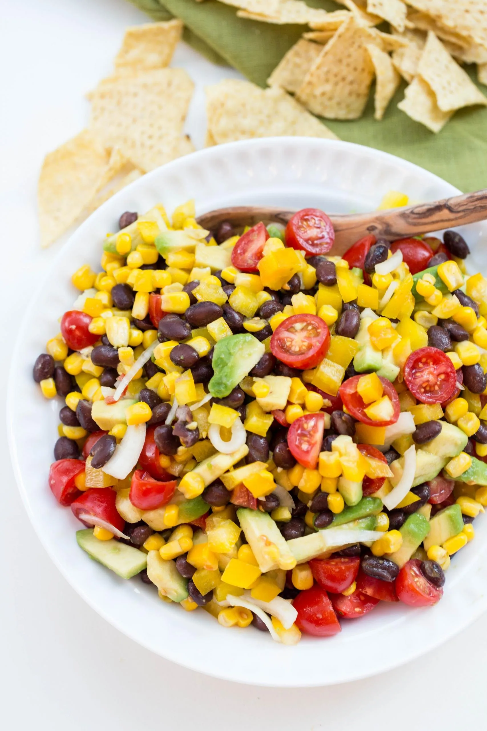 Grilled Corn and Heirloom Bean Salad