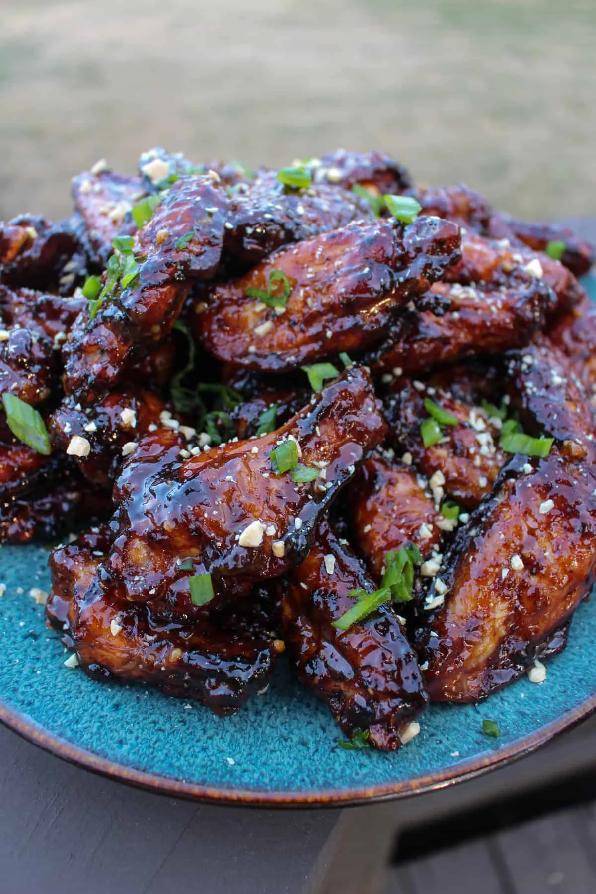 Grilled Peanut Butter Jelly Wings