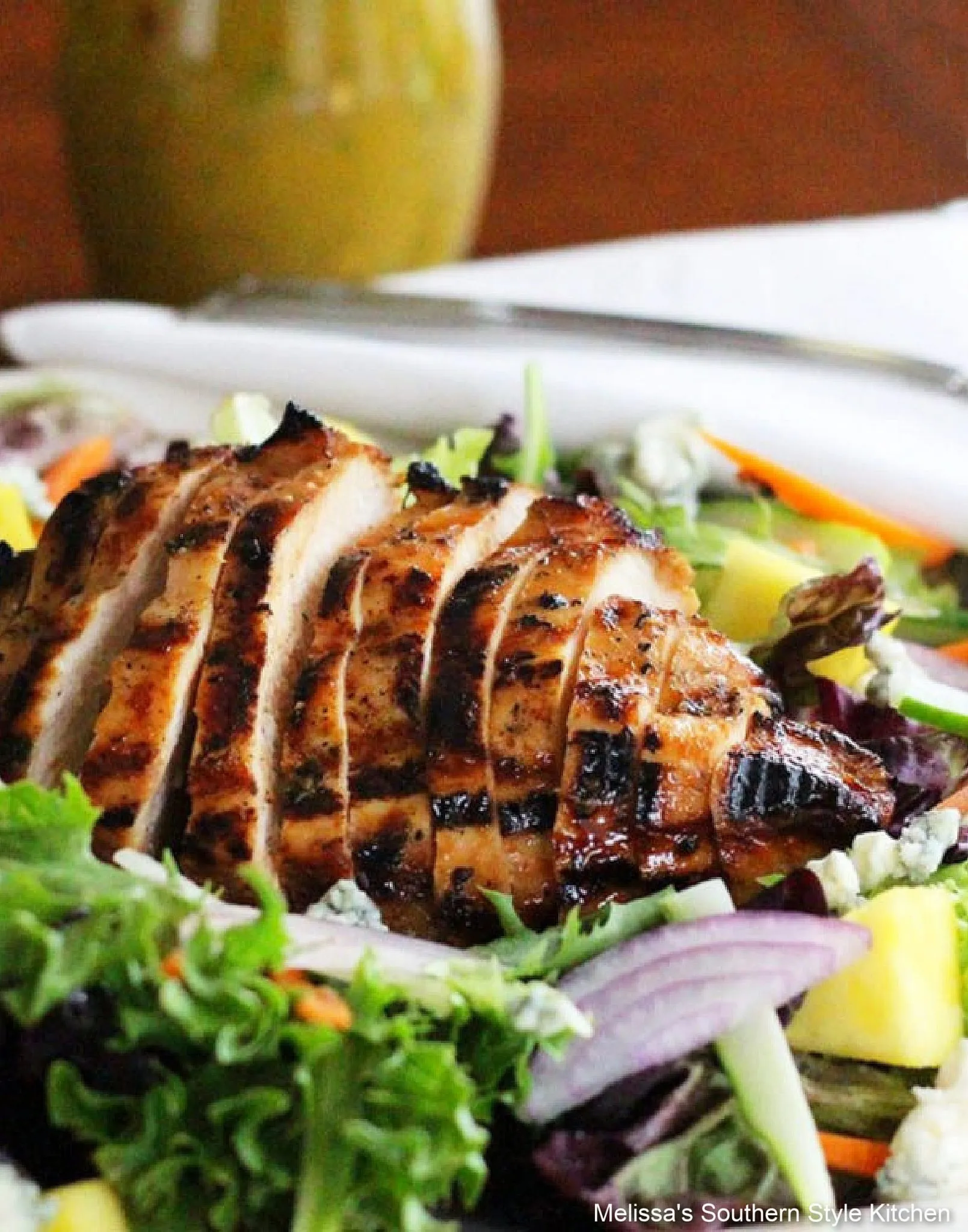 Grilled Polynesian Chicken Salad