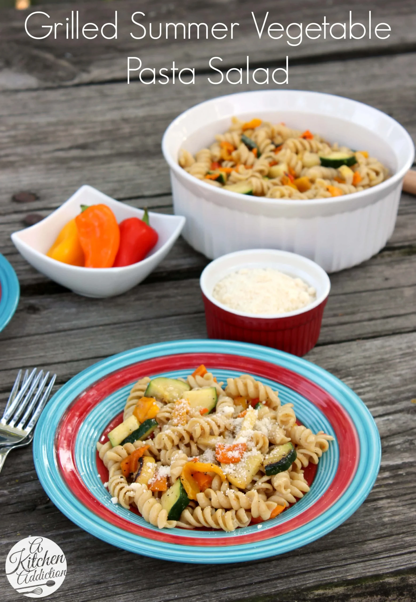 Grilled Summer Vegetable Pasta Salad