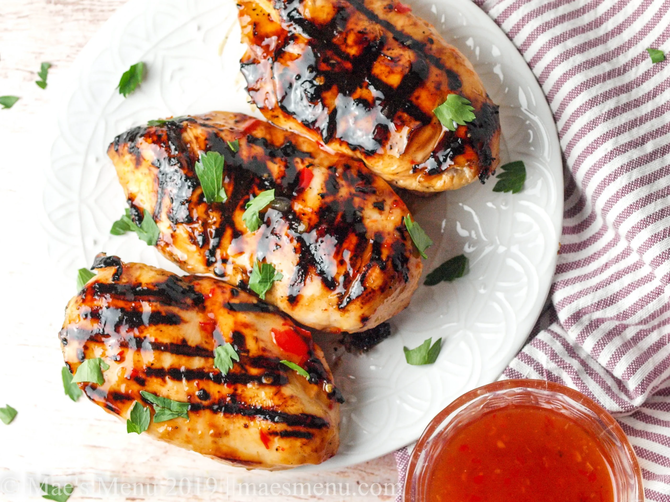 Grilled Sweet Chili Lime Chicken