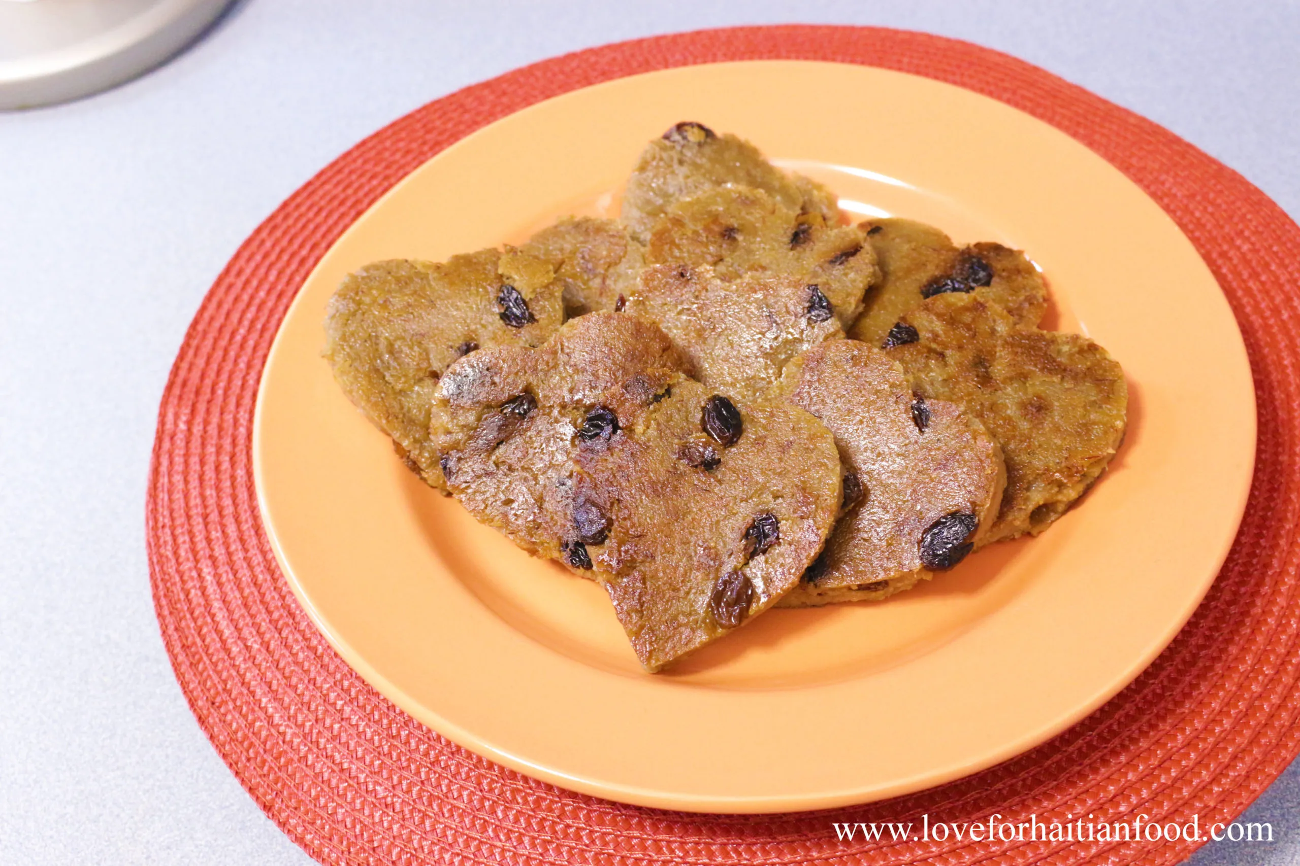 Haitian Sweet Potato Pudding