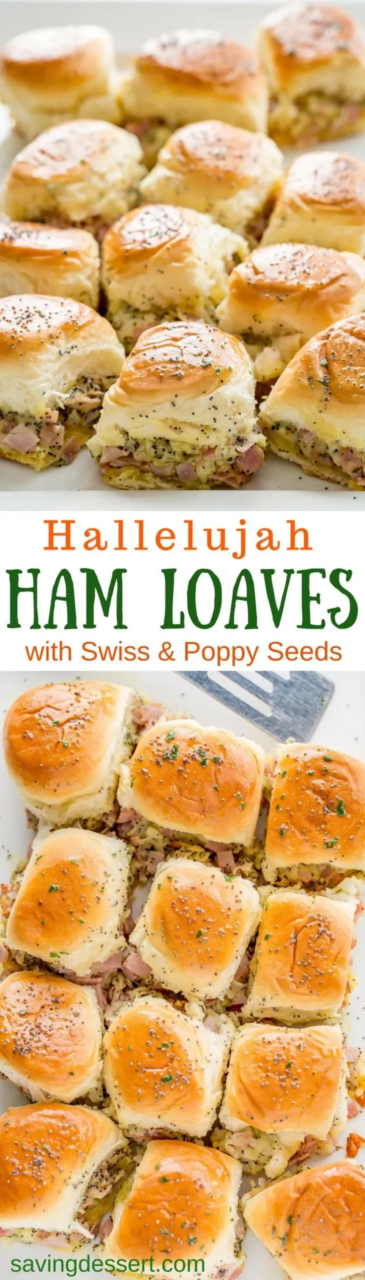 Hallelujah Ham Loaves Ham and Cheese Sliders