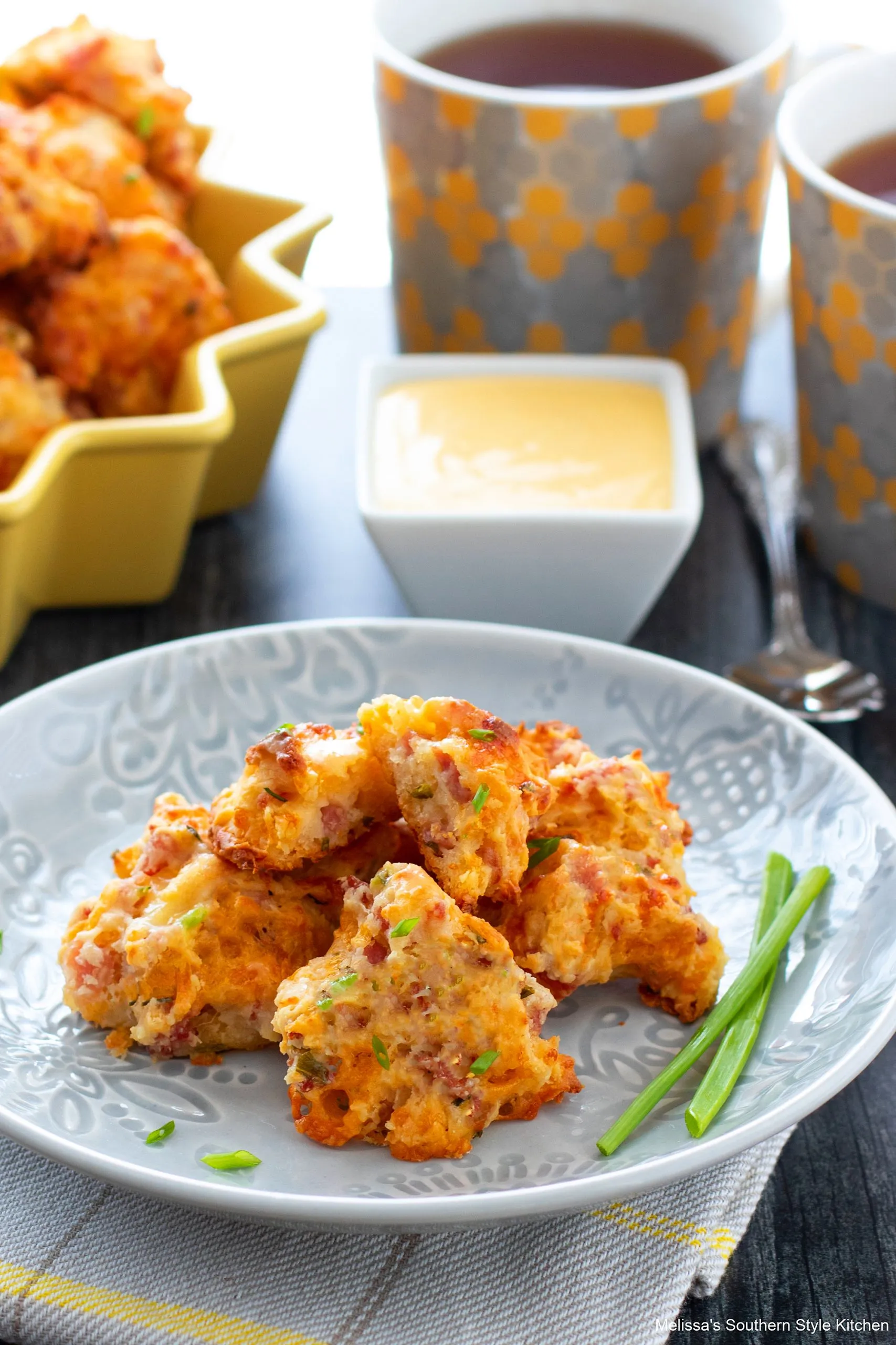 Ham Cheese Biscuit Bites
