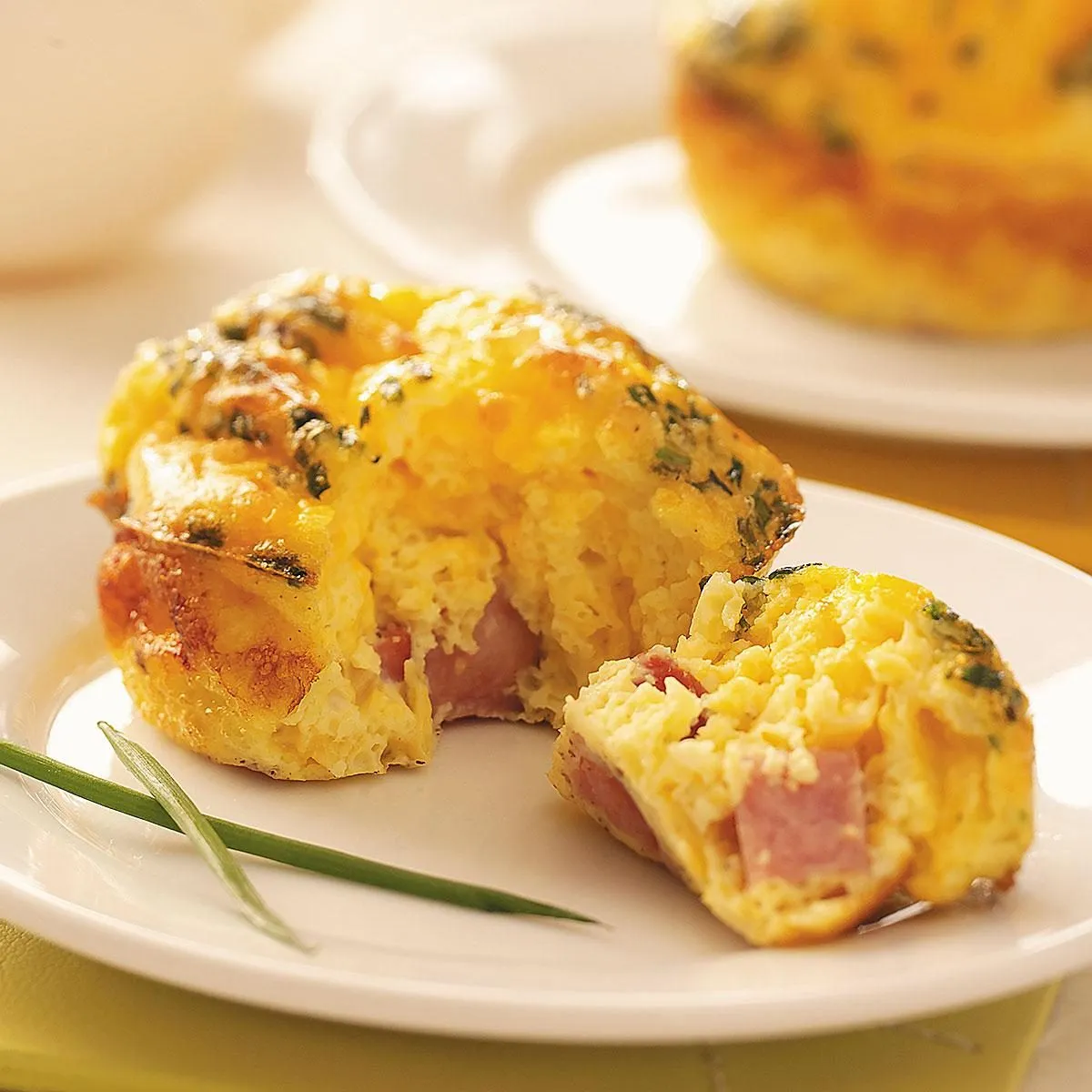 Ham, Potato, and Cheddar Frittata