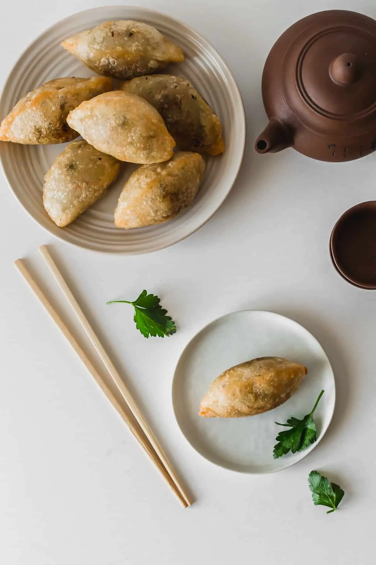 Ham Sui Gok 咸水角 Fried Glutinous Rice Dumplings
