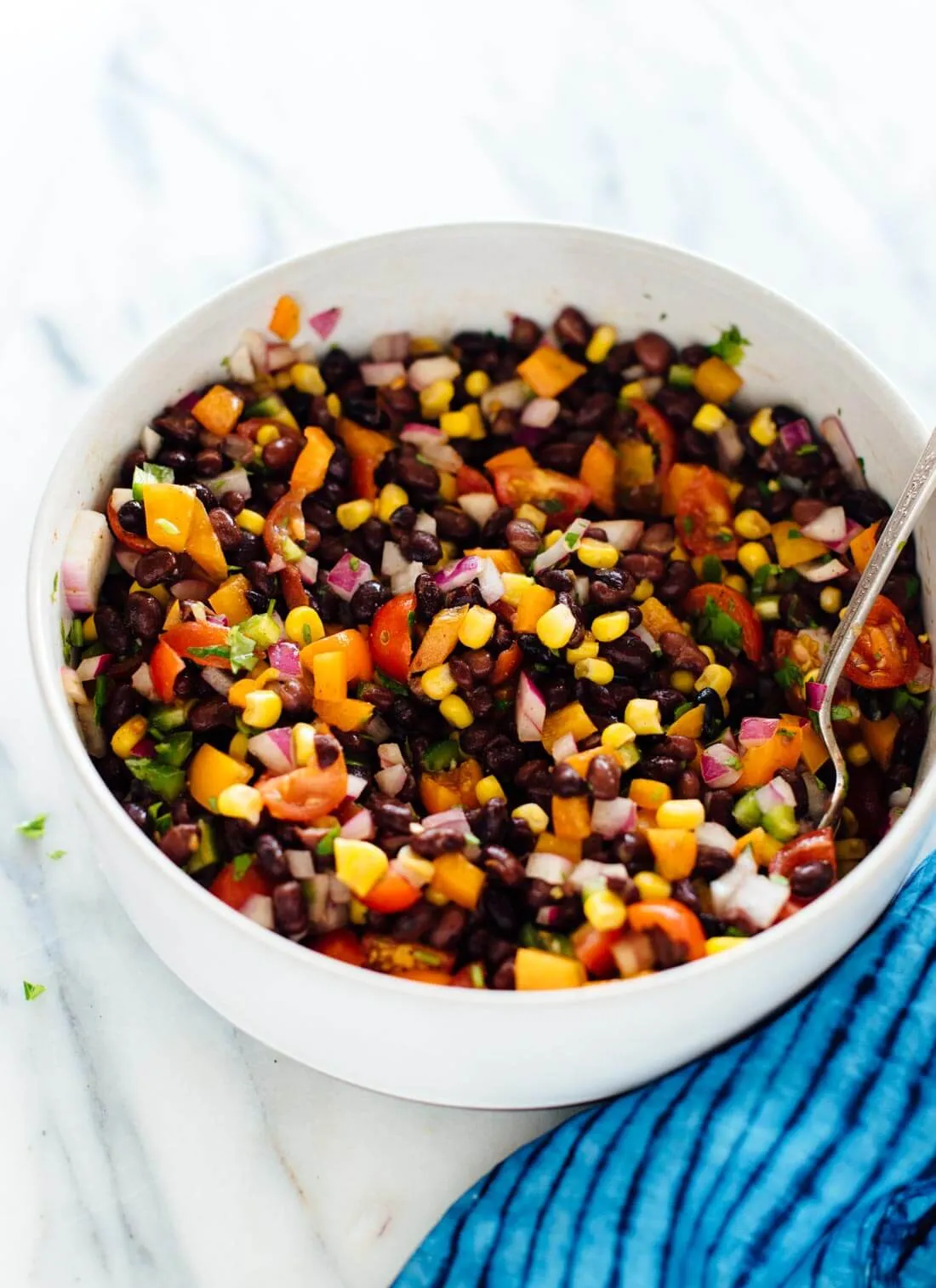 Ham and Black Bean Salad