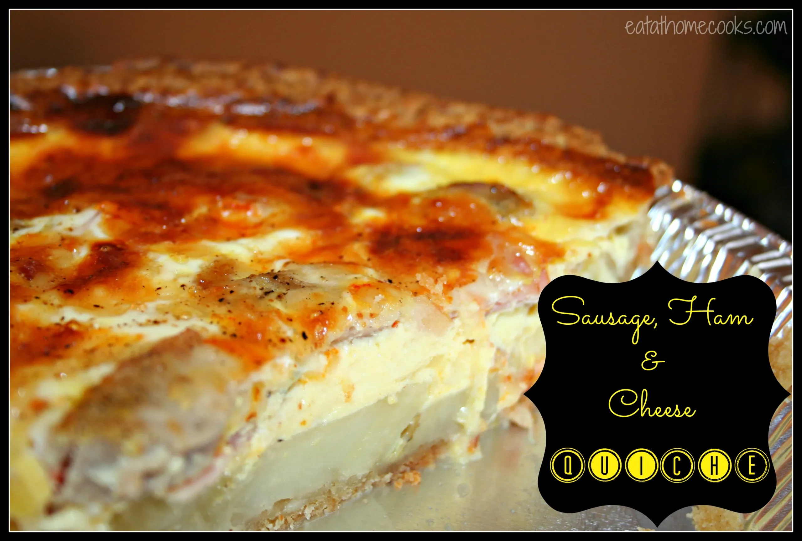 Ham or Sausage Quiche