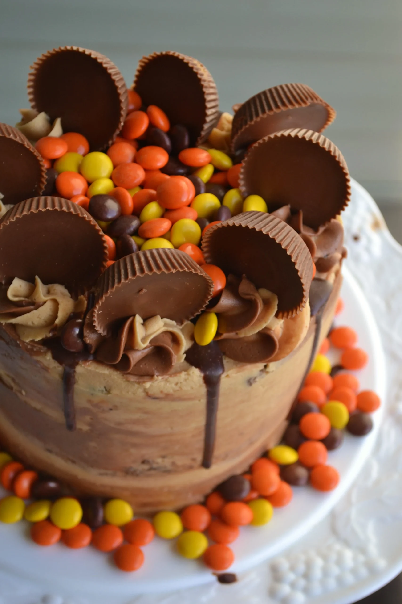 Happy Birthday Peanut Butter Cake