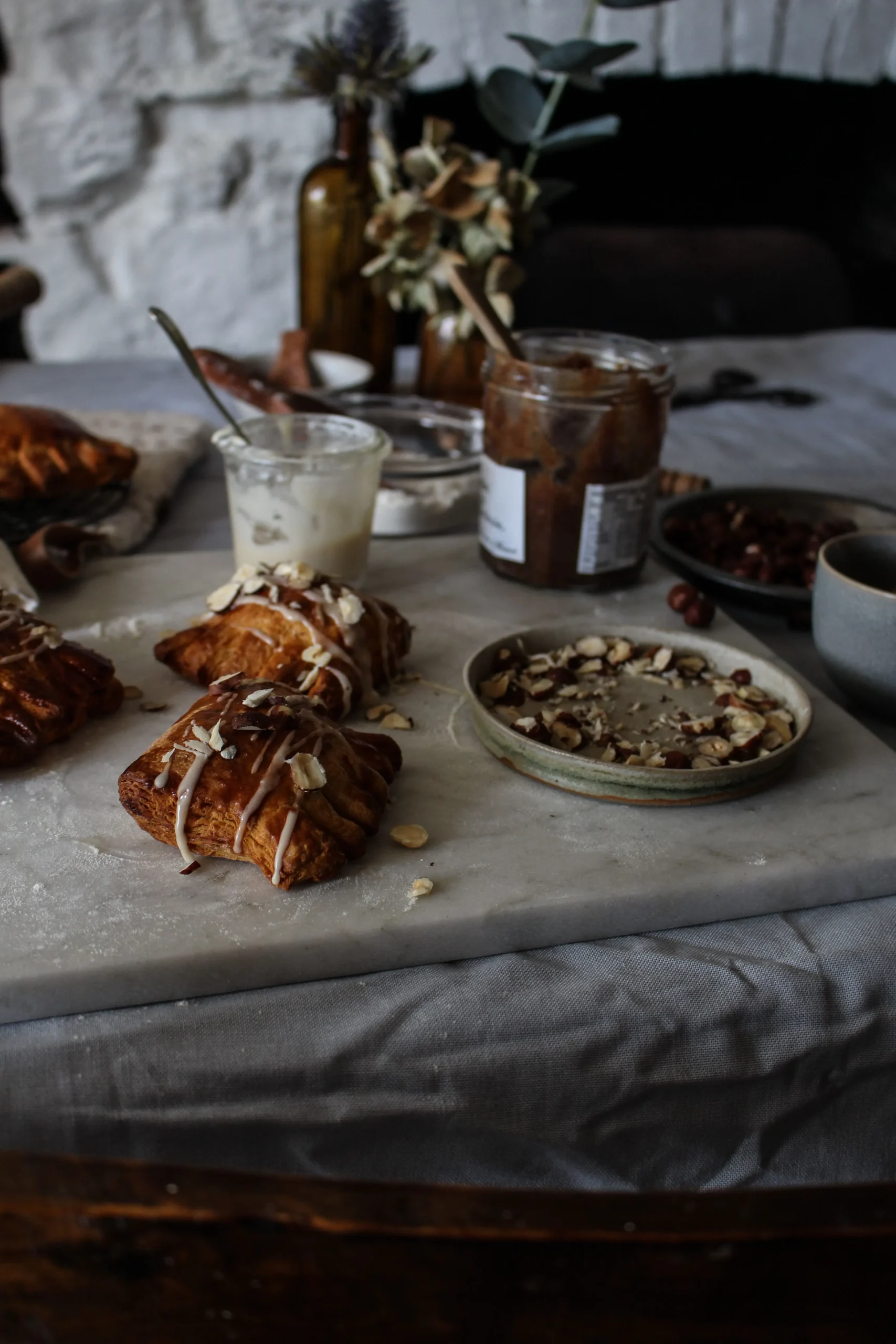 Hazelnut Praline Bear Claws