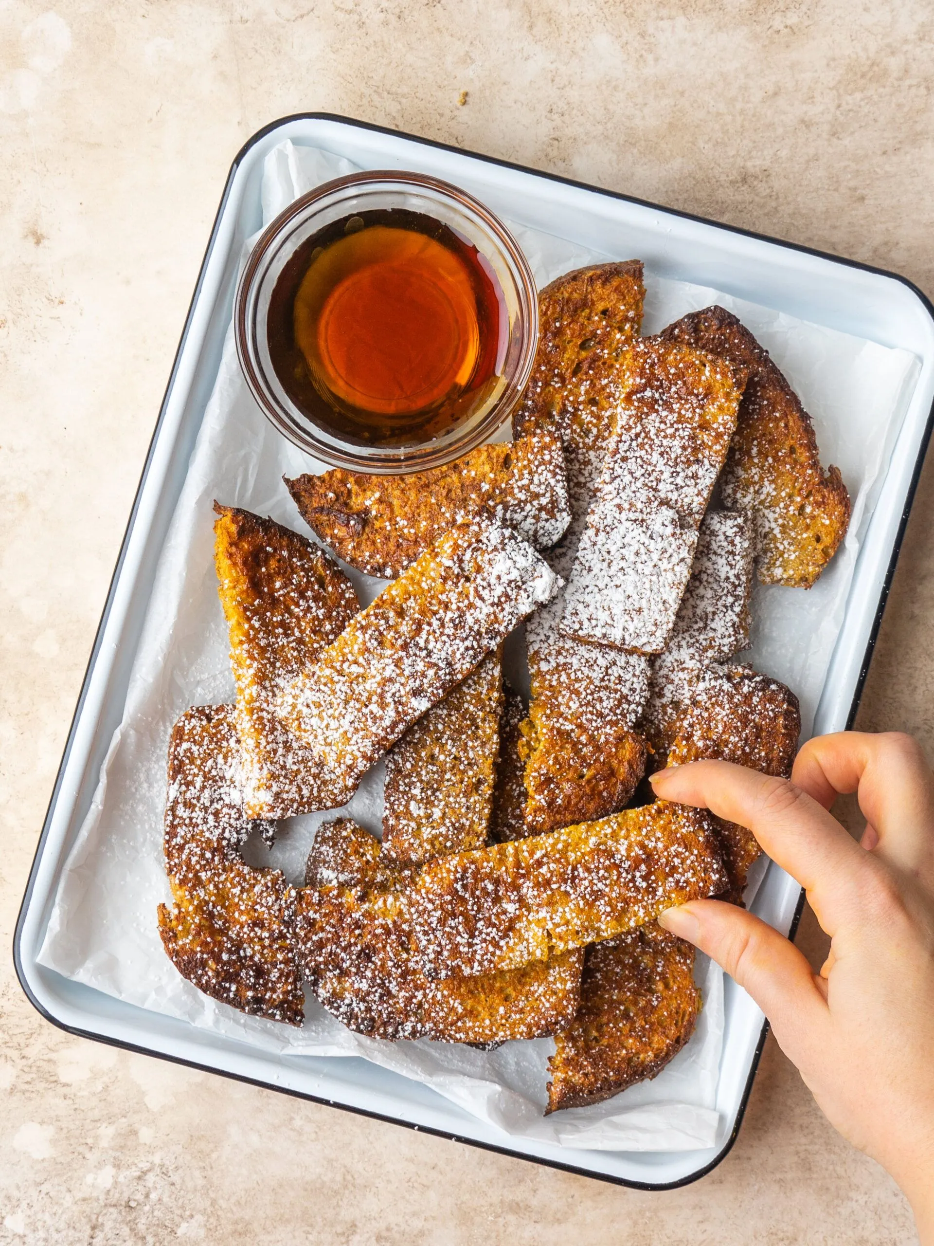 Healthy Air Fryer French Toast Sticks