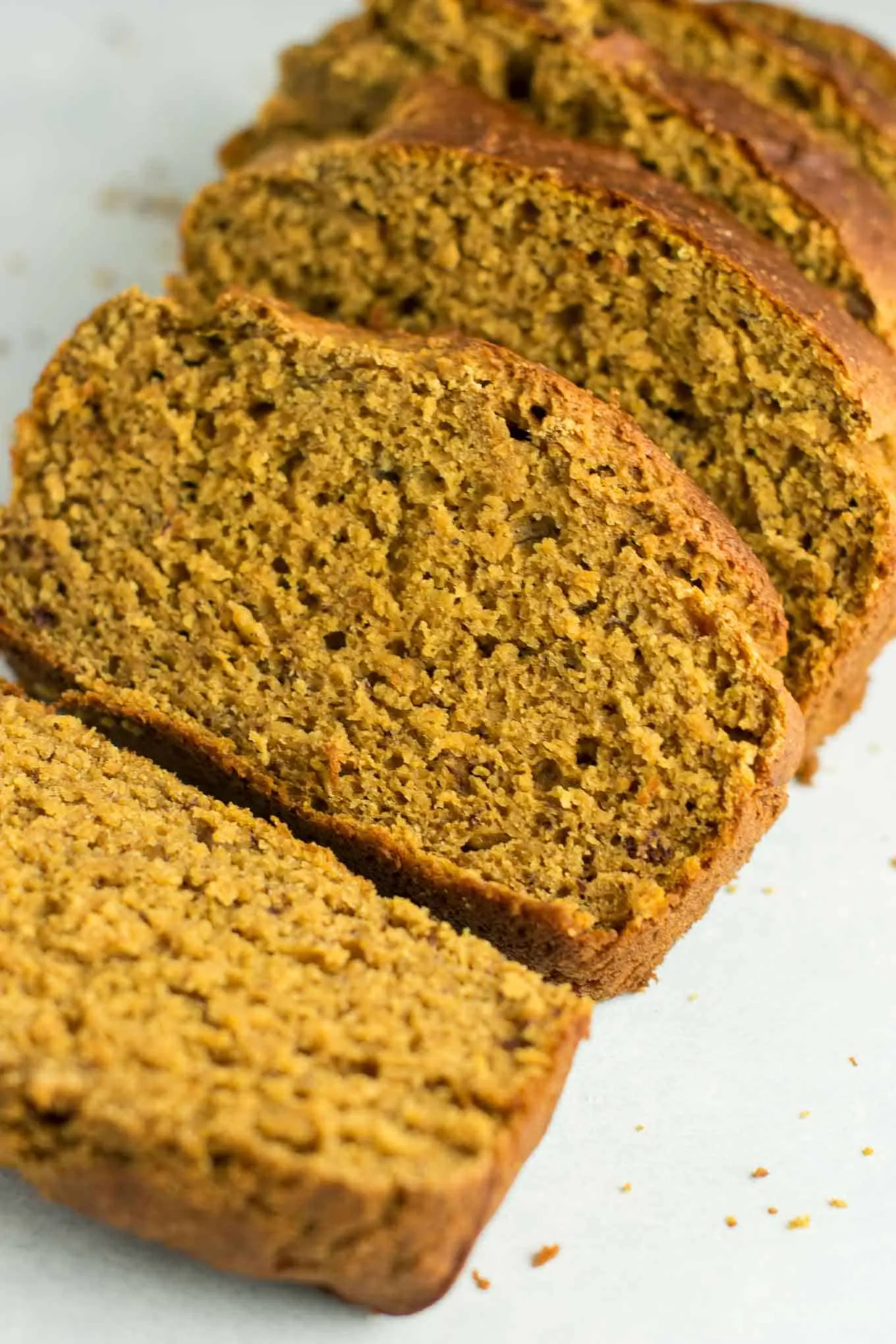 Healthy Banana Pumpkin Bread