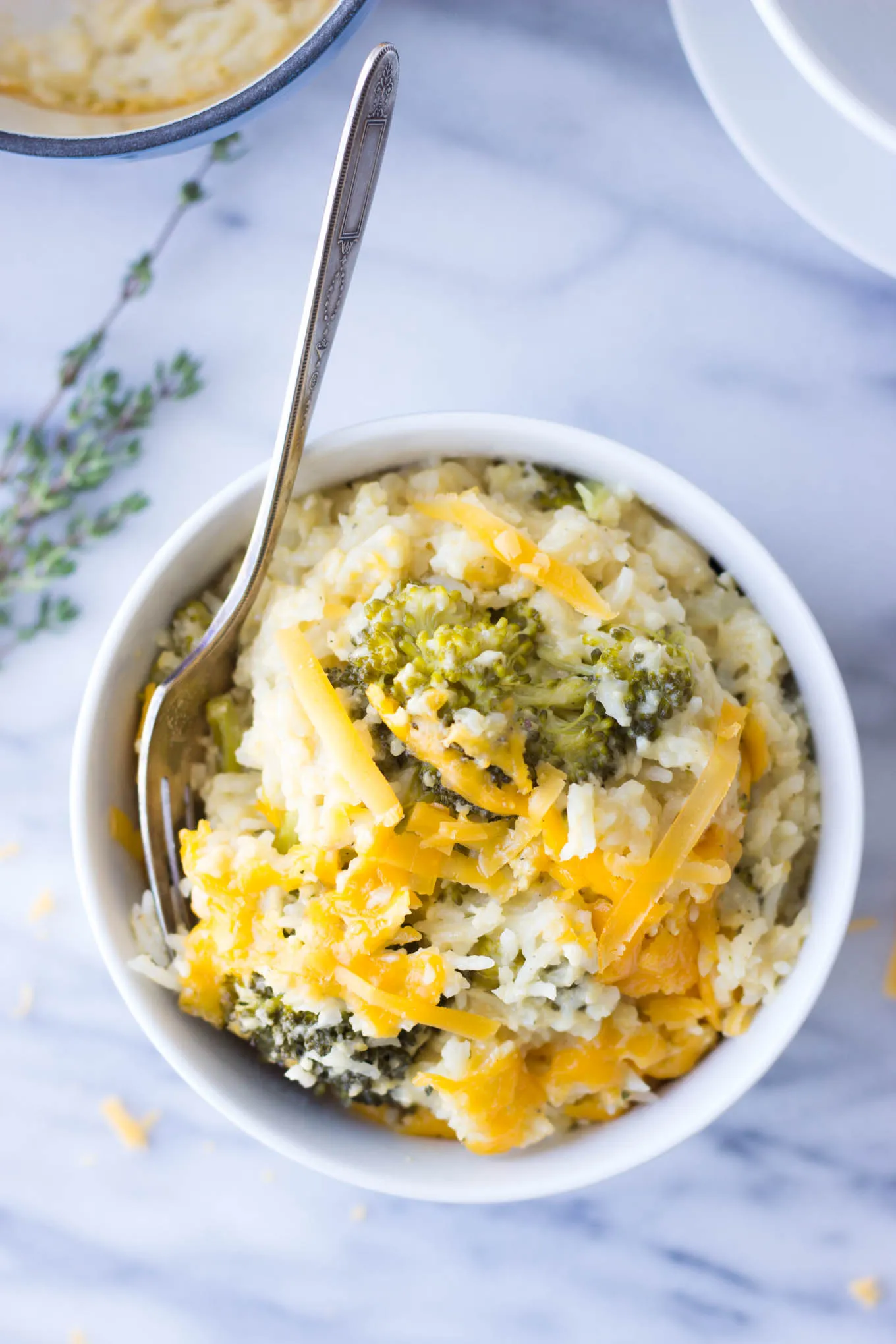 Healthy Broccoli Rice Casserole